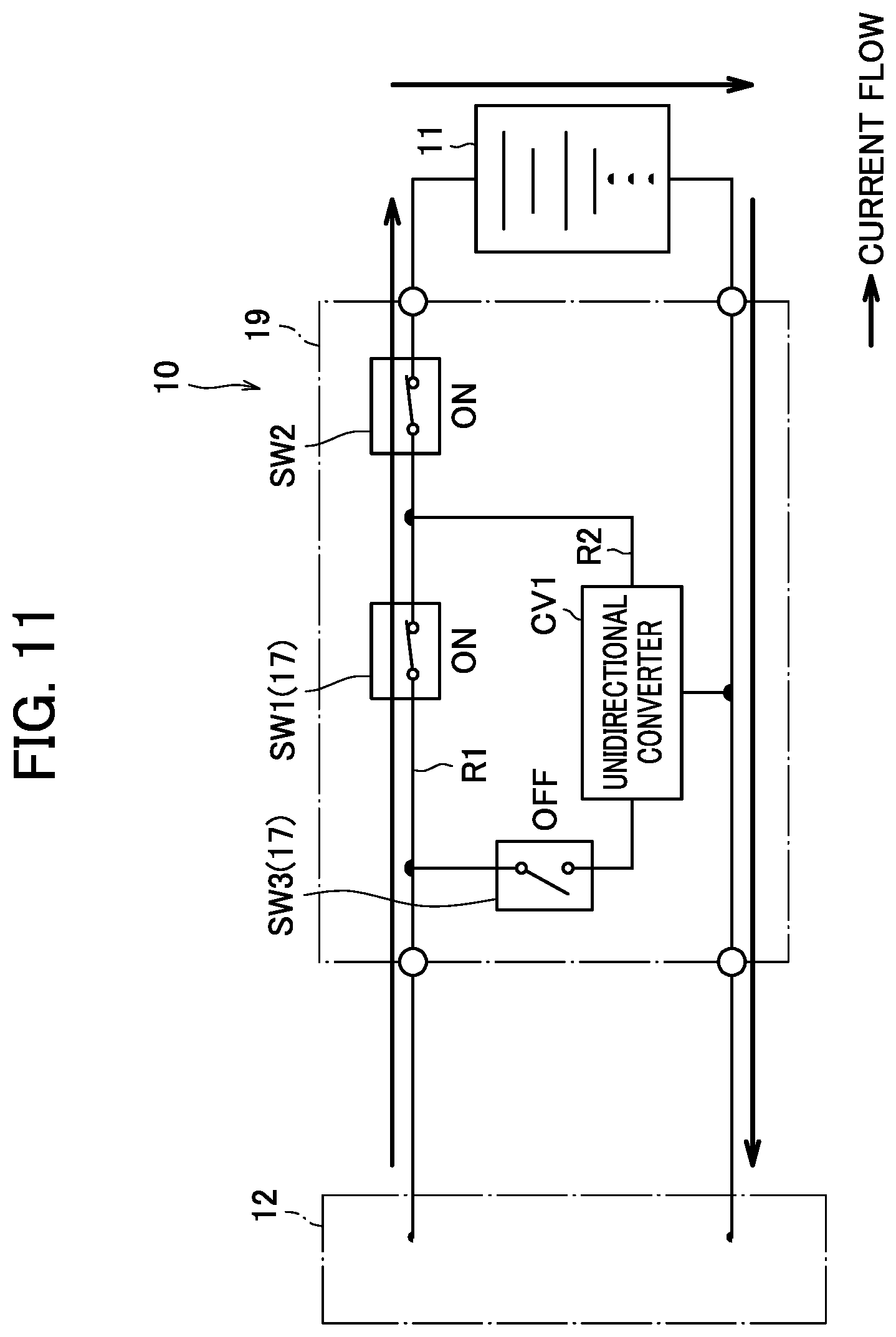 Patent US11777333 Figure 10 – Backup power storage system with removable secondary battery, and method of operating same