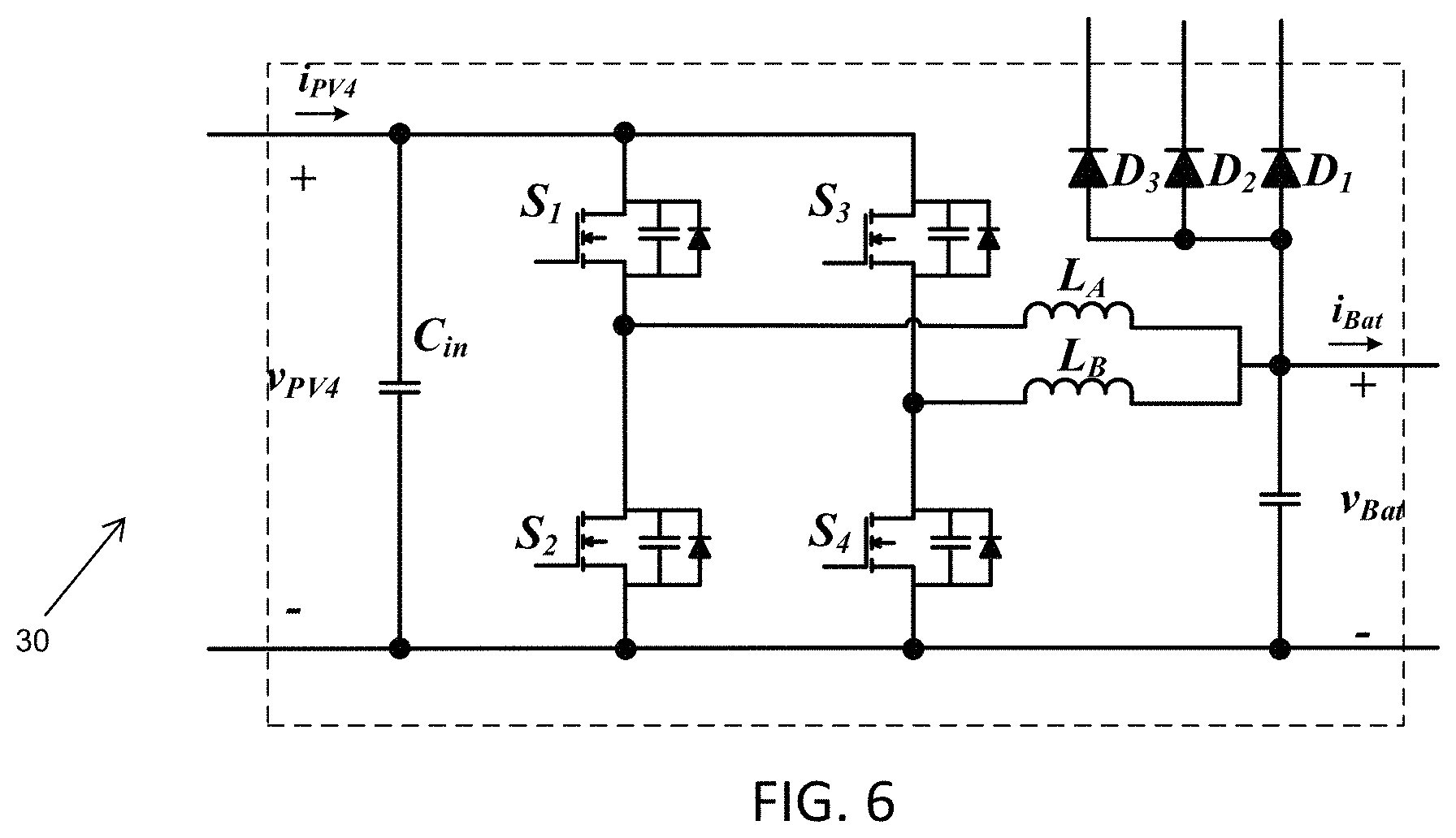 Patent US11777336 Figure 5 – PV inverter apparatus with energy storage capability