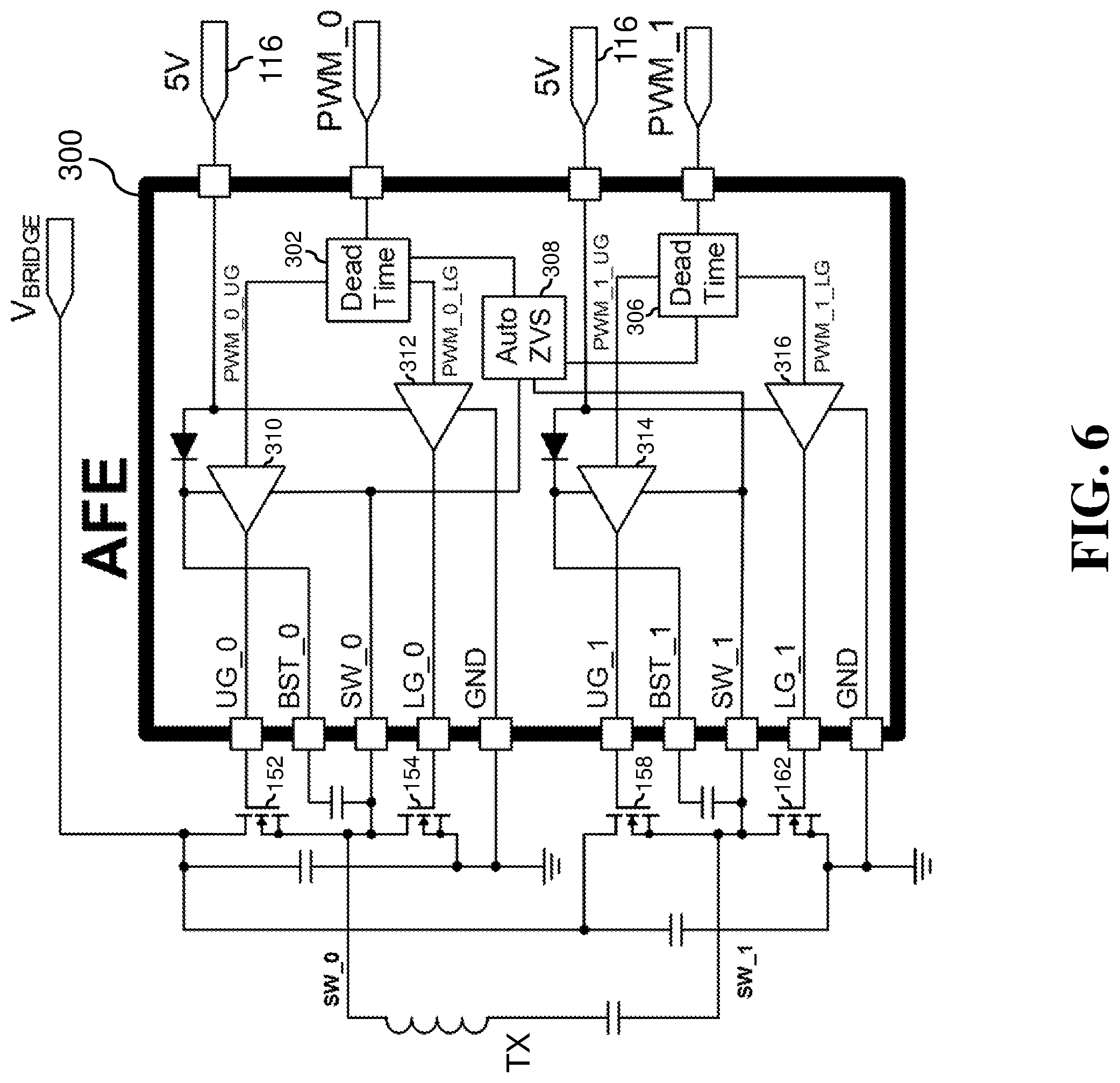 Patent US11777339 Figure 5 – PWM control of analog front end