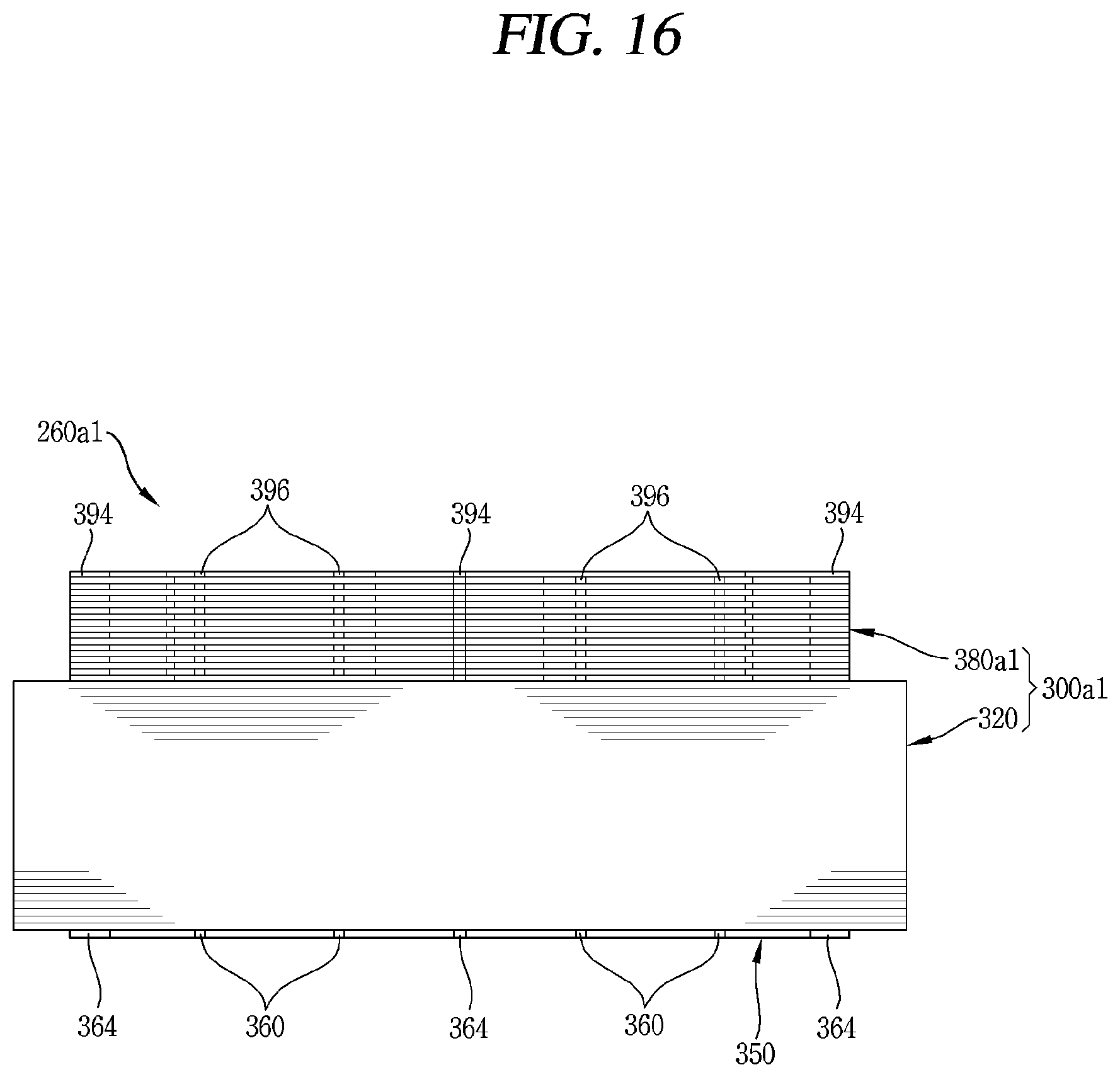 Patent US11777347 Figure 16 – Motor having a first rotor core containing magnets and a second rotor core made of magnetic material