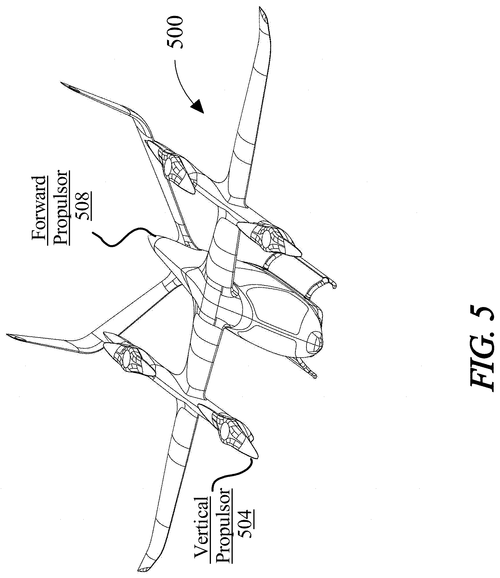 Patent US11777349 Figure 5 – System for a rotor with directional magnetic field configured for use in electric aircraft motor