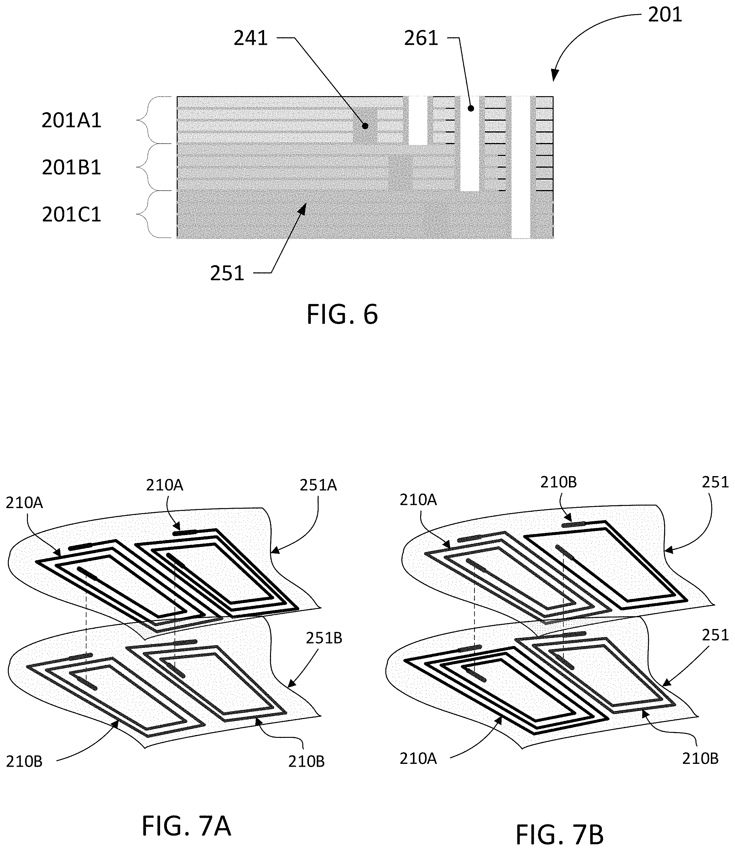Patent US11777354 Figure 5 – Axial field rotary energy device having PCB stator with non-linear traces