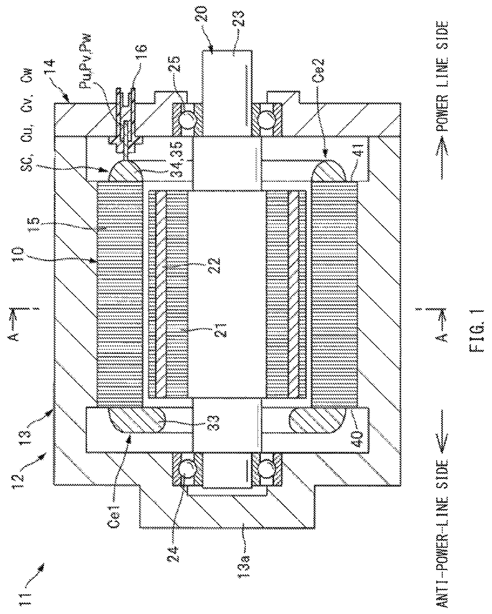 Patent US11777355 — Stator and electric rotating machine — Figure 1