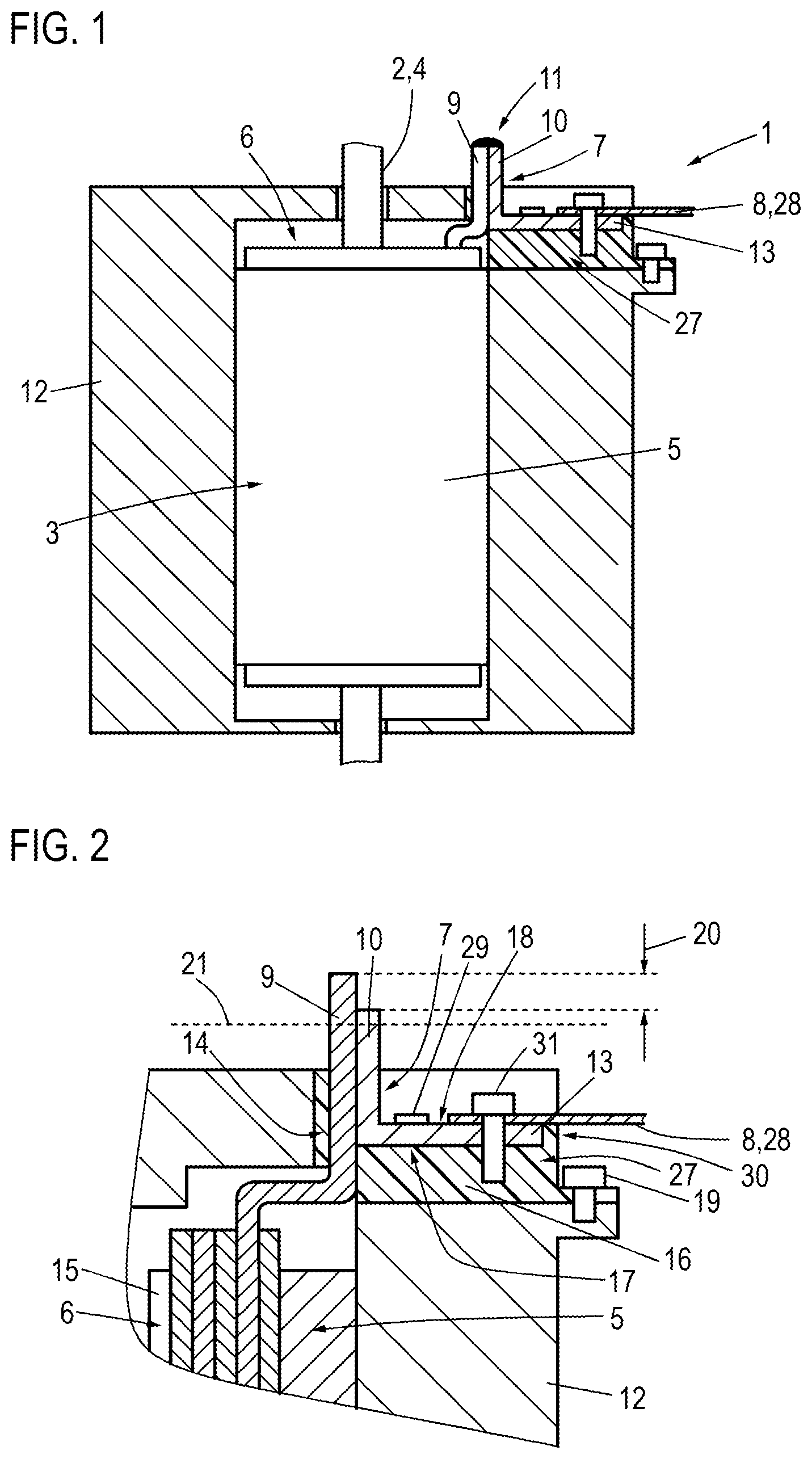 Patent US11777357 Figure 1 – Electric machine and method for making electrical contact with a winding of an electric machine