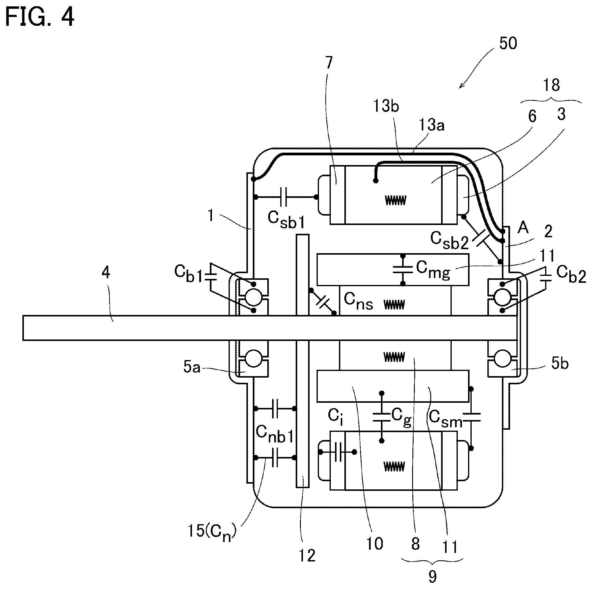 Patent US11777362 Figure 4 – Motor and electric apparatus including the same