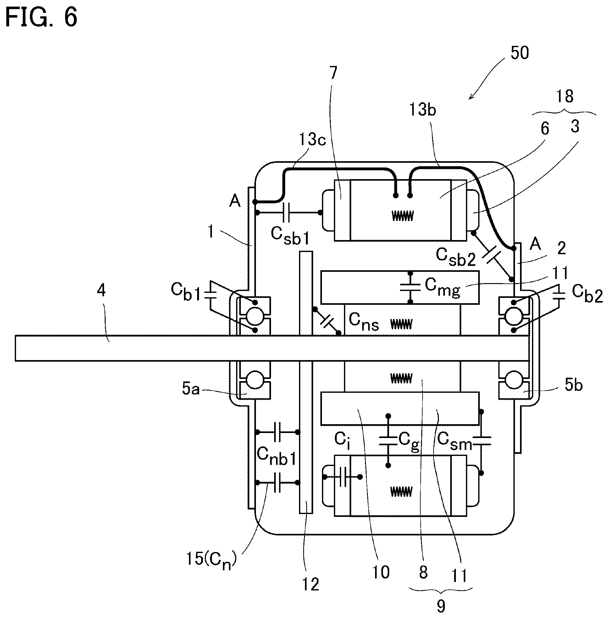 Patent US11777362 Figure 6 – Motor and electric apparatus including the same