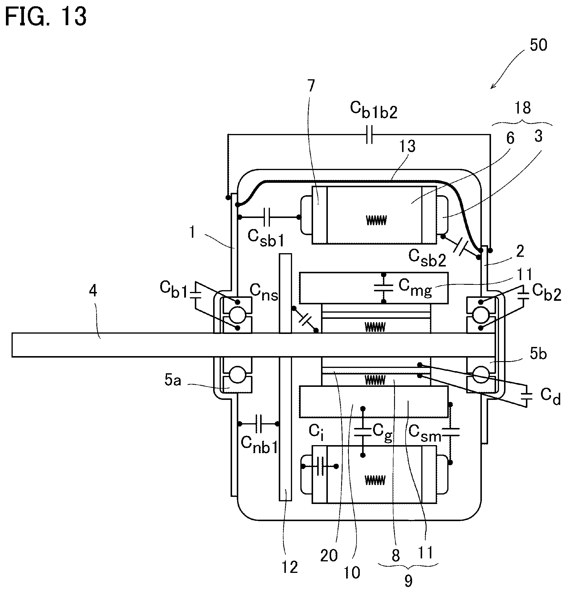 Patent US11777362 Figure 13 – Motor and electric apparatus including the same