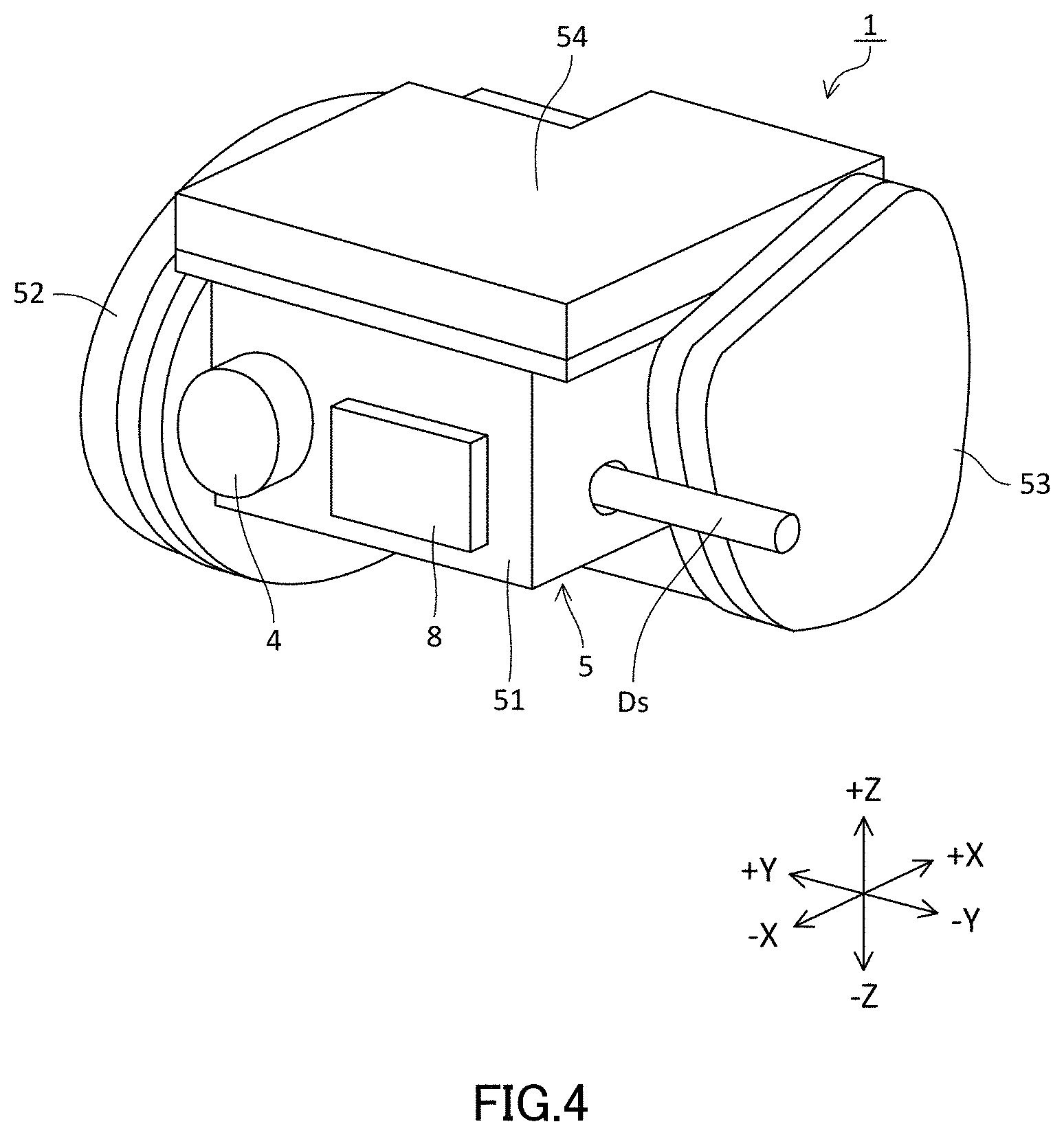 Patent US11777364 Figure 4 – Drive device and vehicle