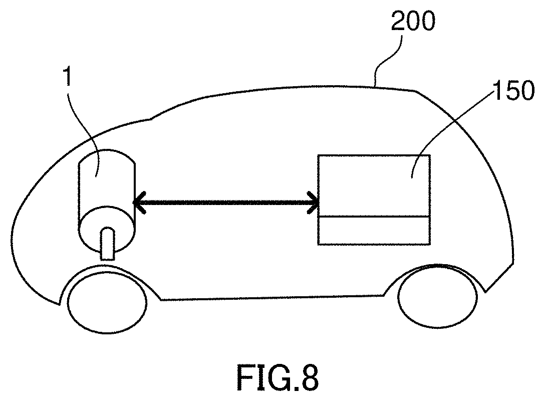 Patent US11777364 Figure 8 – Drive device and vehicle