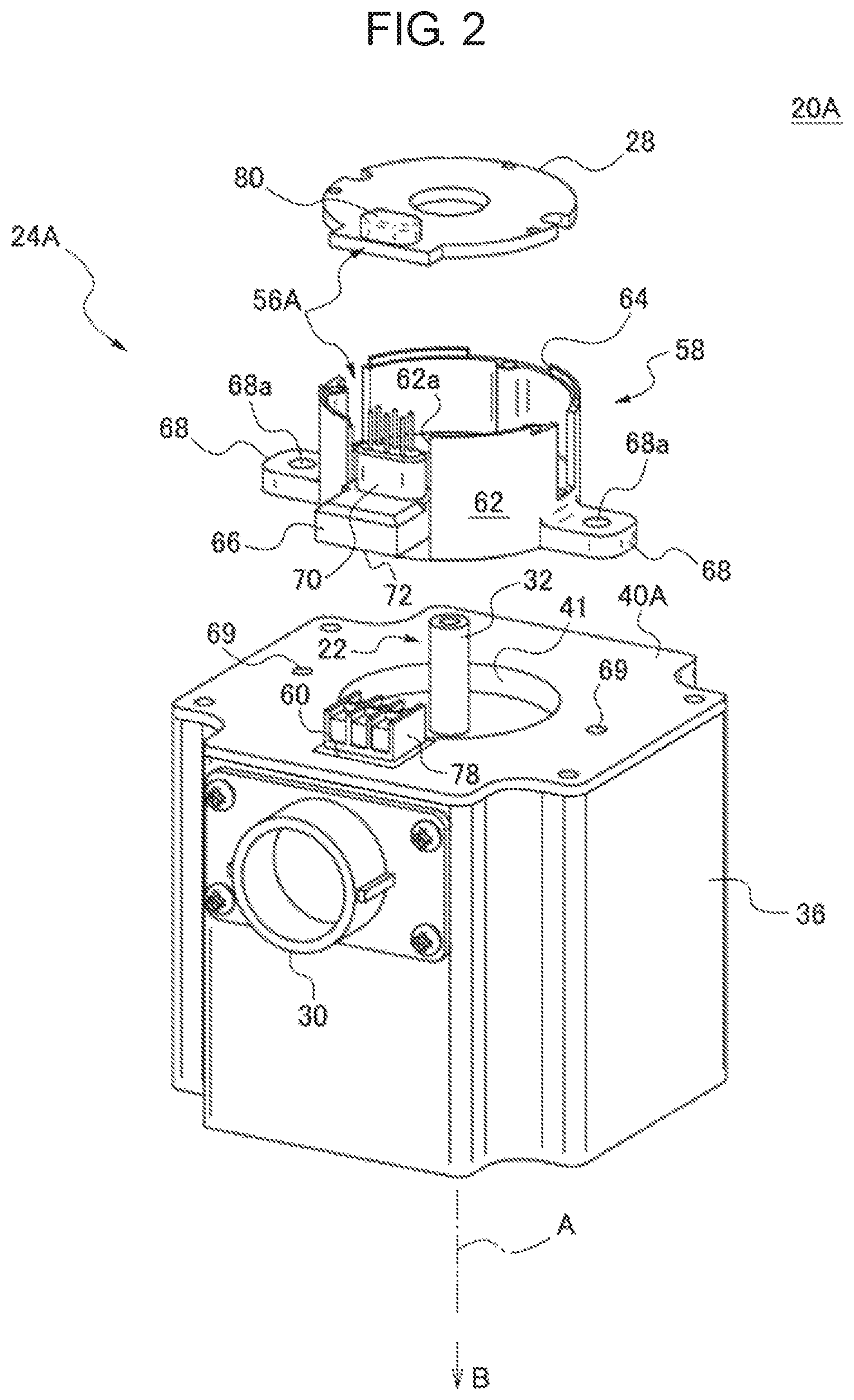 Patent US11777366 Figure 2 – Electric motor provided with connector to which power signal is input, and method for manufacturing electric power