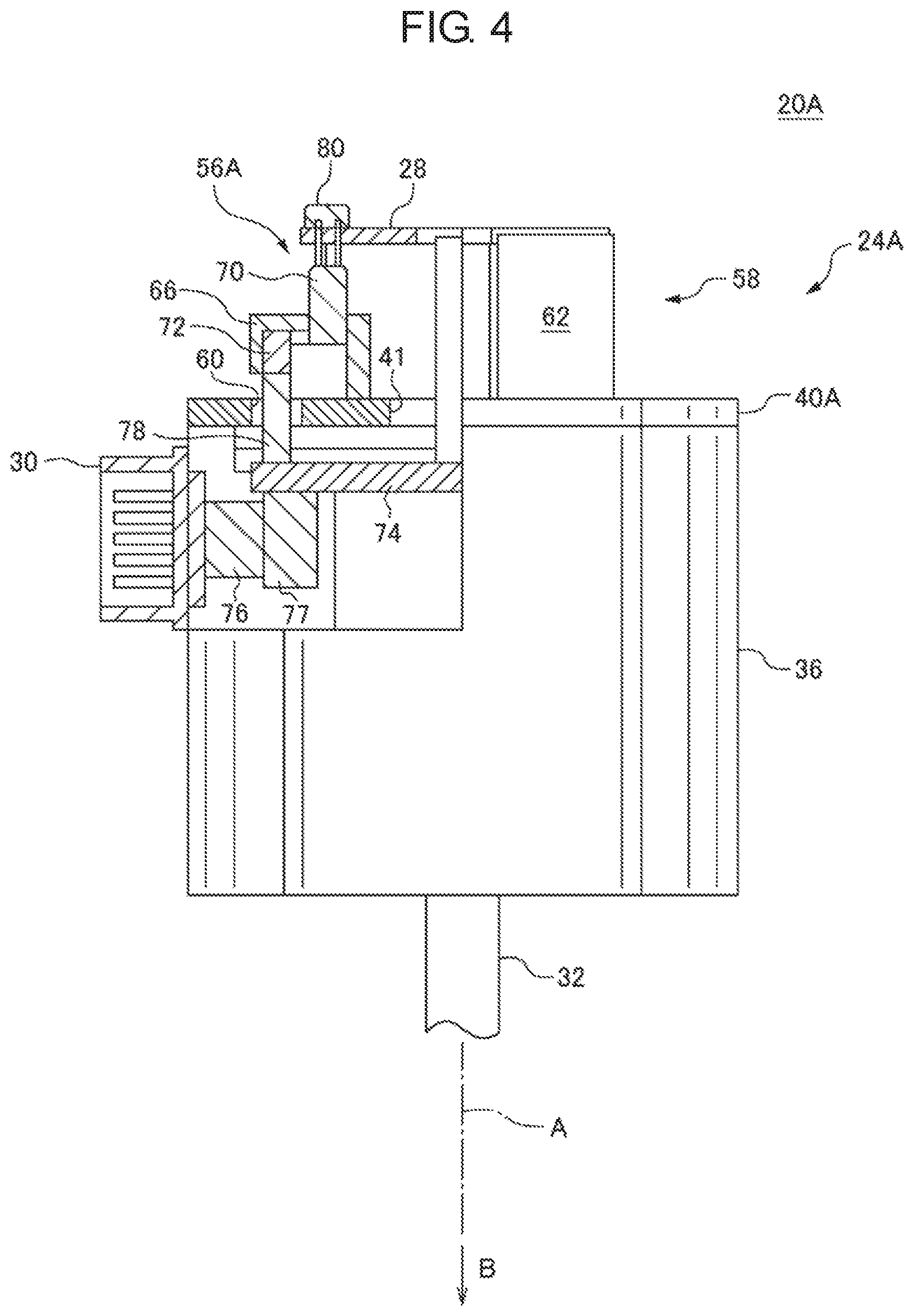 Patent US11777366 Figure 4 – Electric motor provided with connector to which power signal is input, and method for manufacturing electric power