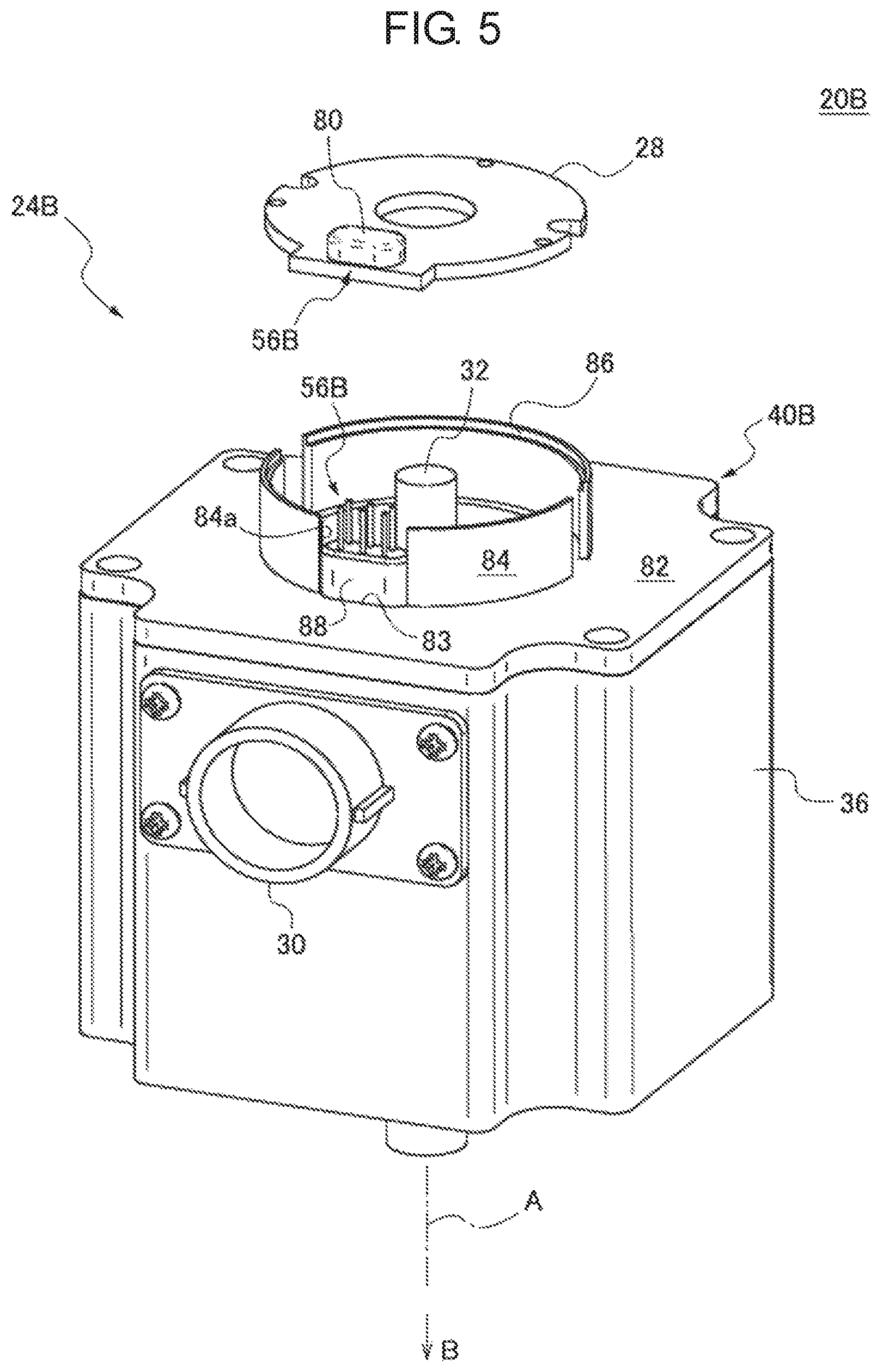 Patent US11777366 Figure 5 – Electric motor provided with connector to which power signal is input, and method for manufacturing electric power