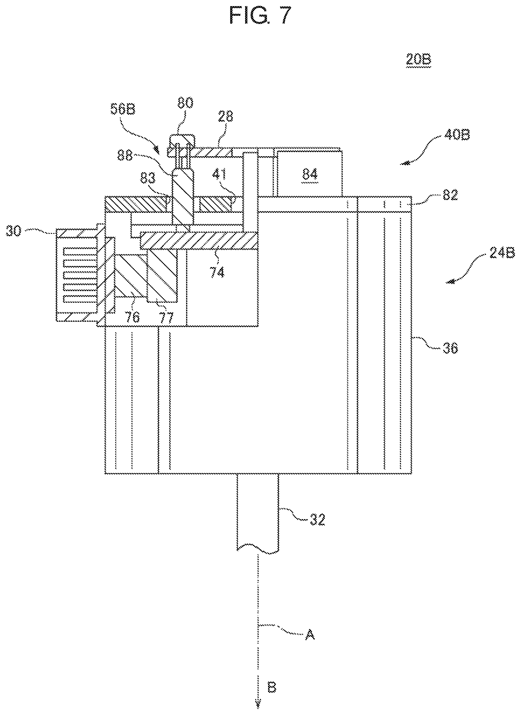 Patent US11777366 Figure 7 – Electric motor provided with connector to which power signal is input, and method for manufacturing electric power