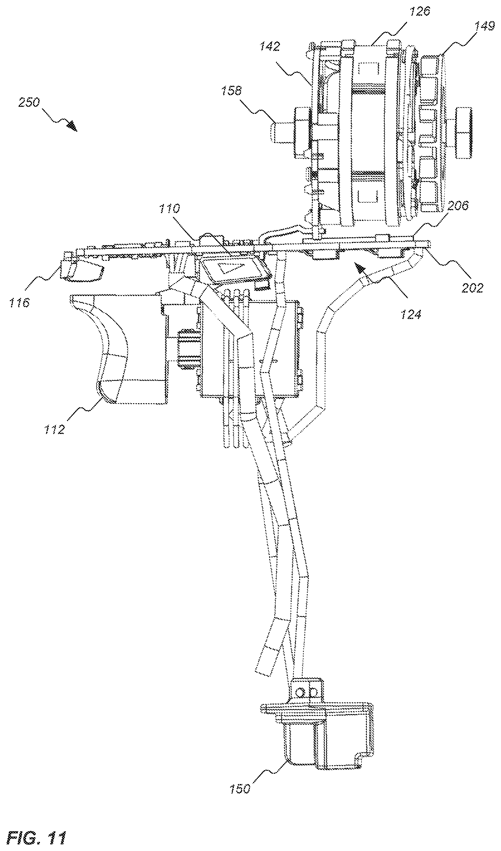 Patent US11777369 Figure 10 – Brushless dc motor configuration for a power tool