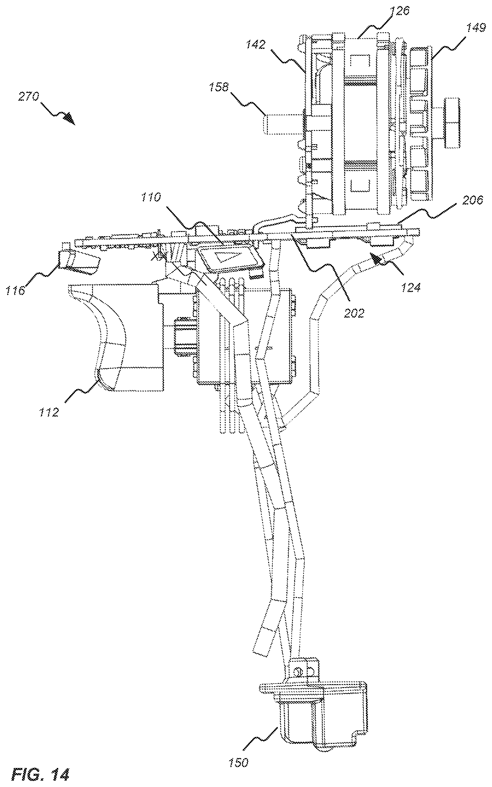 Patent US11777369 Figure 13 – Brushless dc motor configuration for a power tool