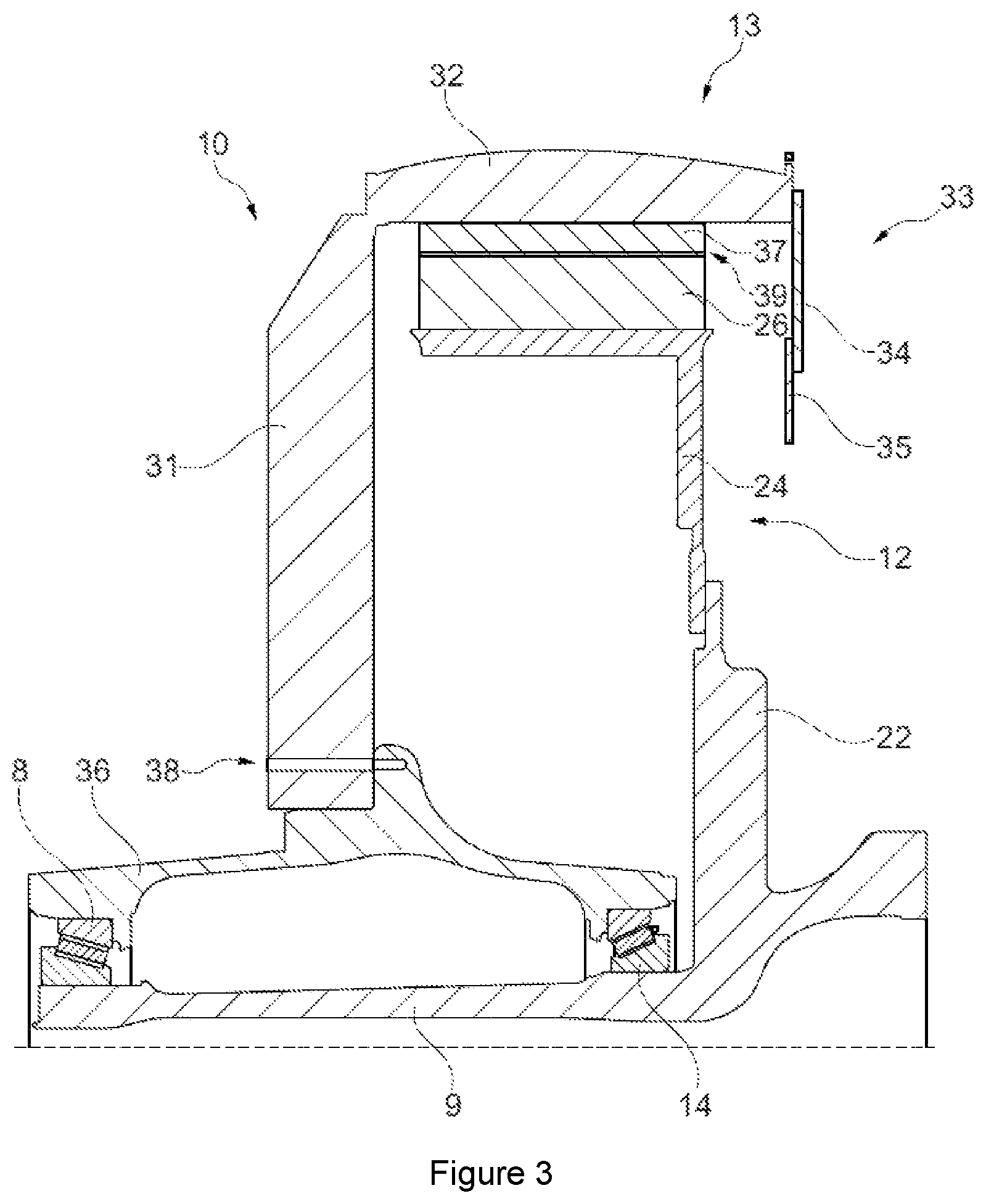 Patent US11777371 Figure 3 – Generator stiffener ring