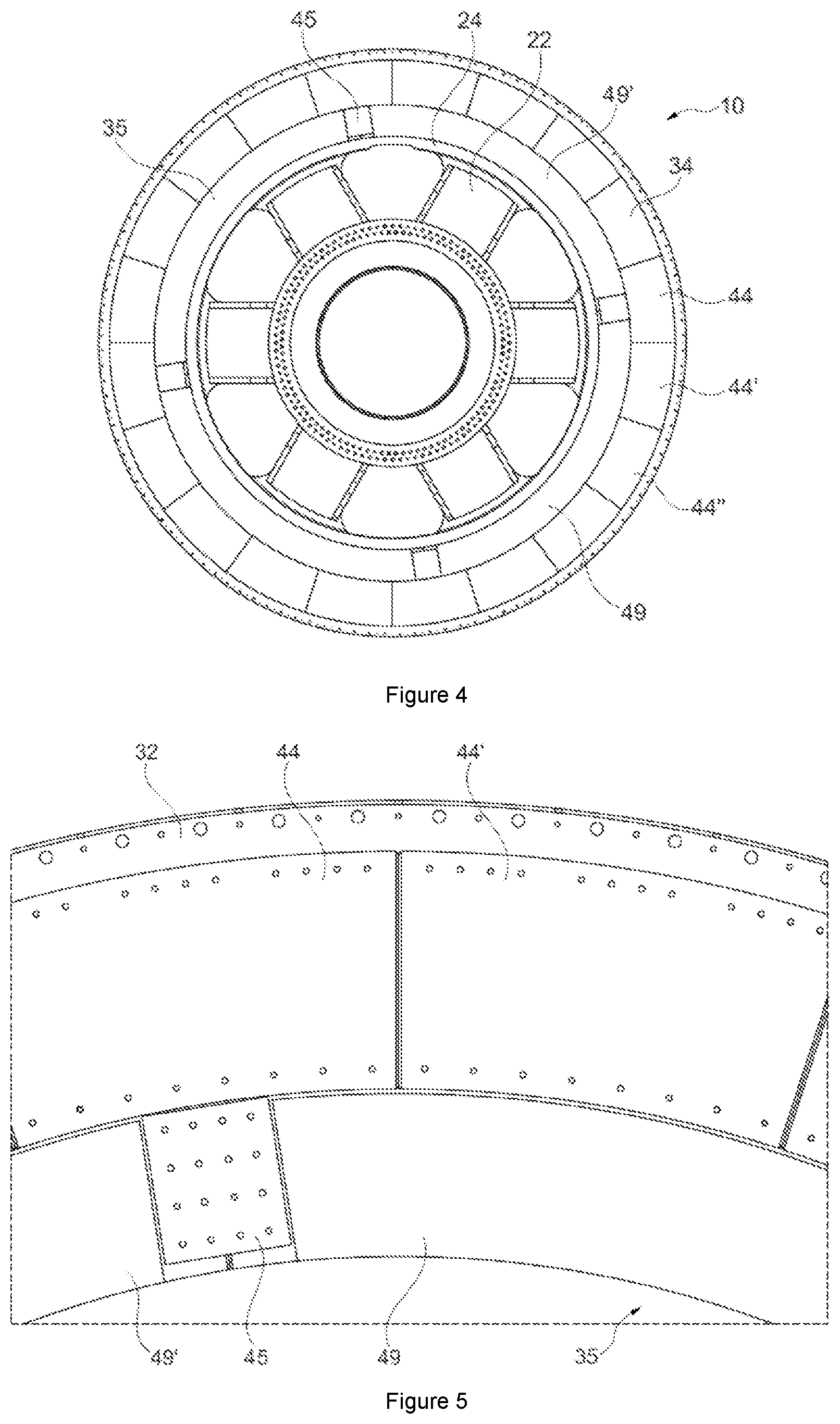 Patent US11777371 Figure 4 – Generator stiffener ring