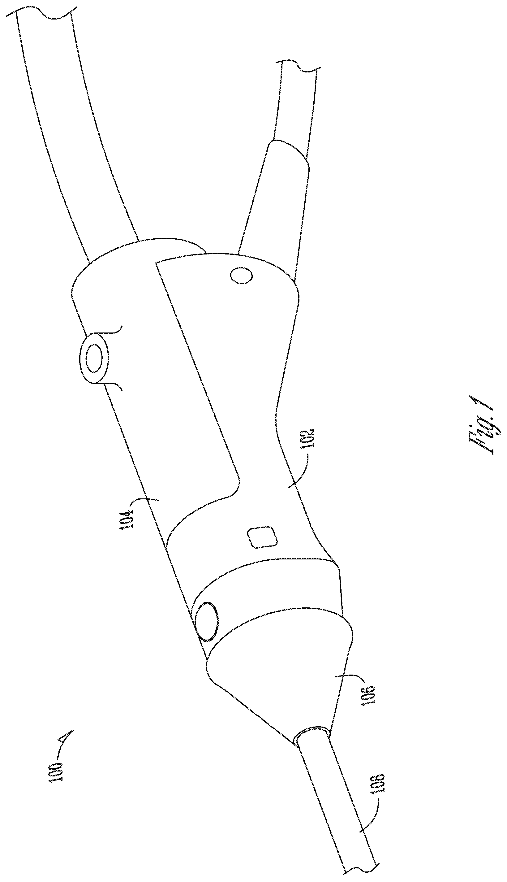 Patent US11777375 Figure 1 – Handheld surgical instrument with heat management
