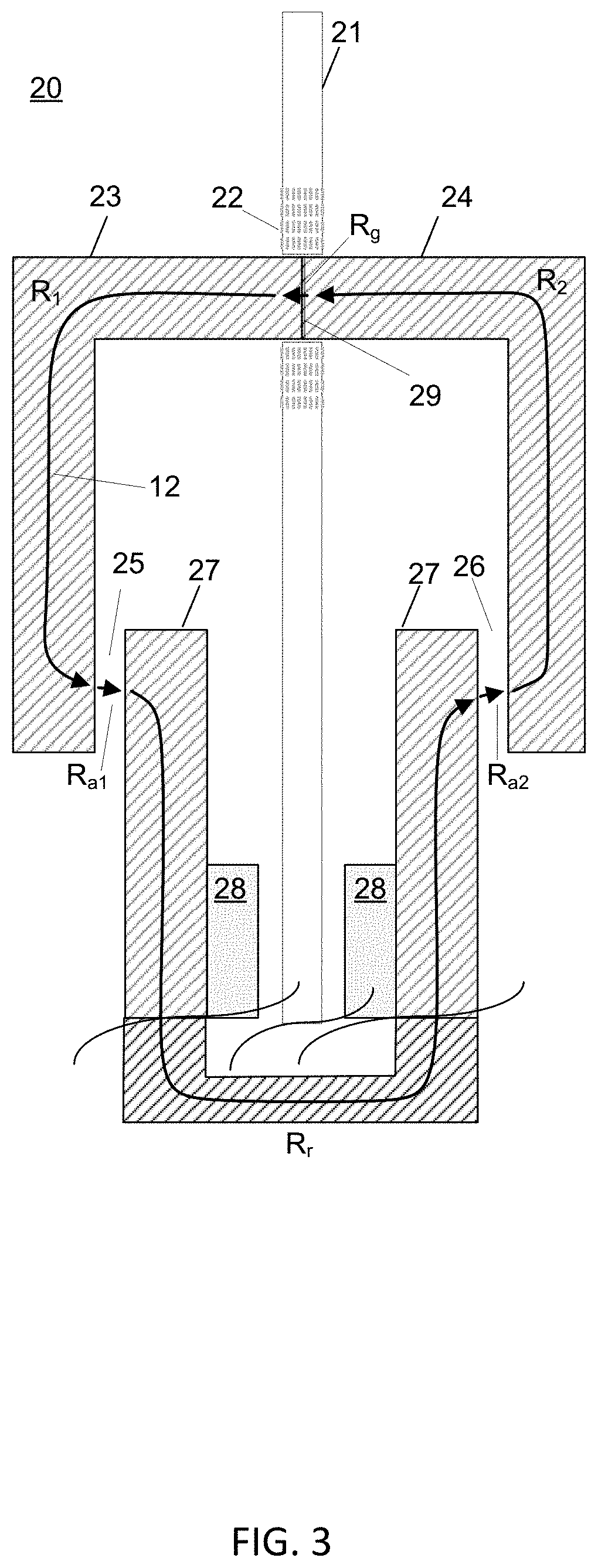 Patent US11777376 Figure 3 – Reluctance sensor for detection of position of a rotor in an electric machine