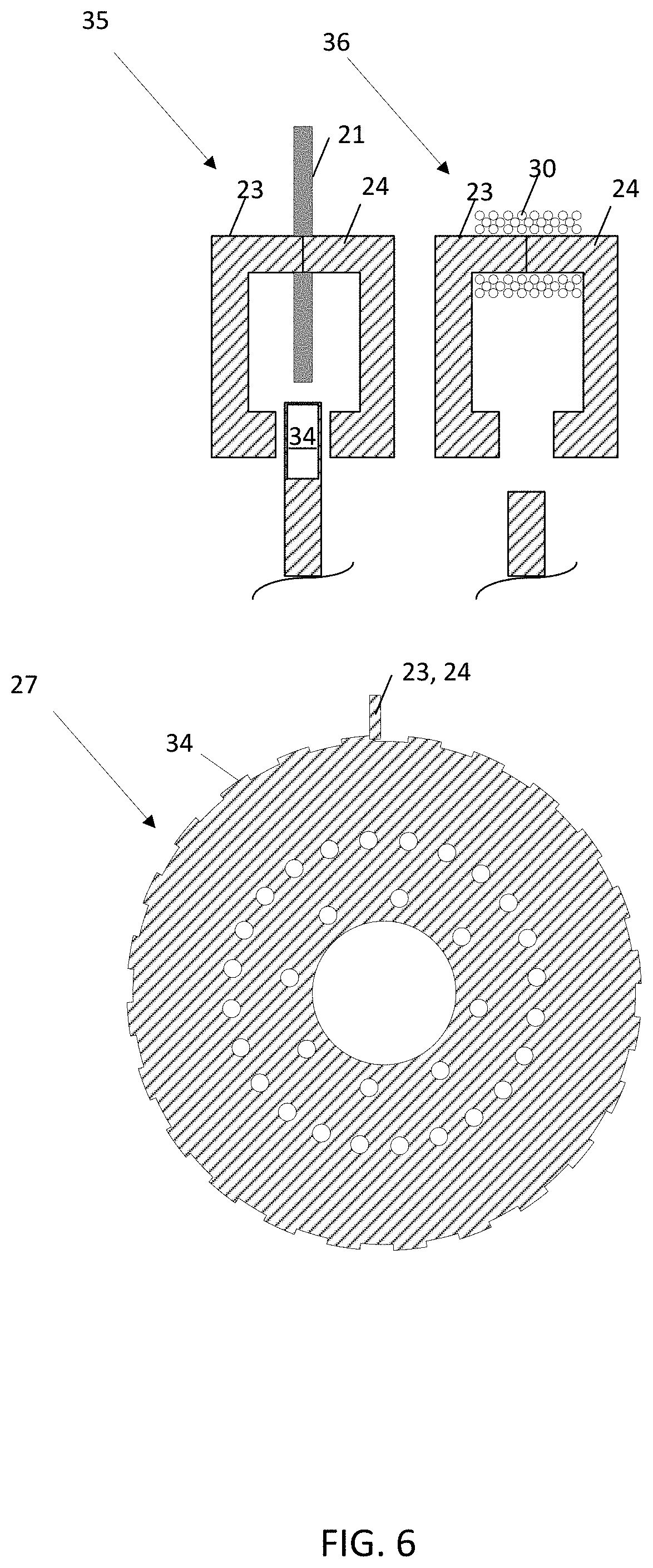 Patent US11777376 Figure 6 – Reluctance sensor for detection of position of a rotor in an electric machine