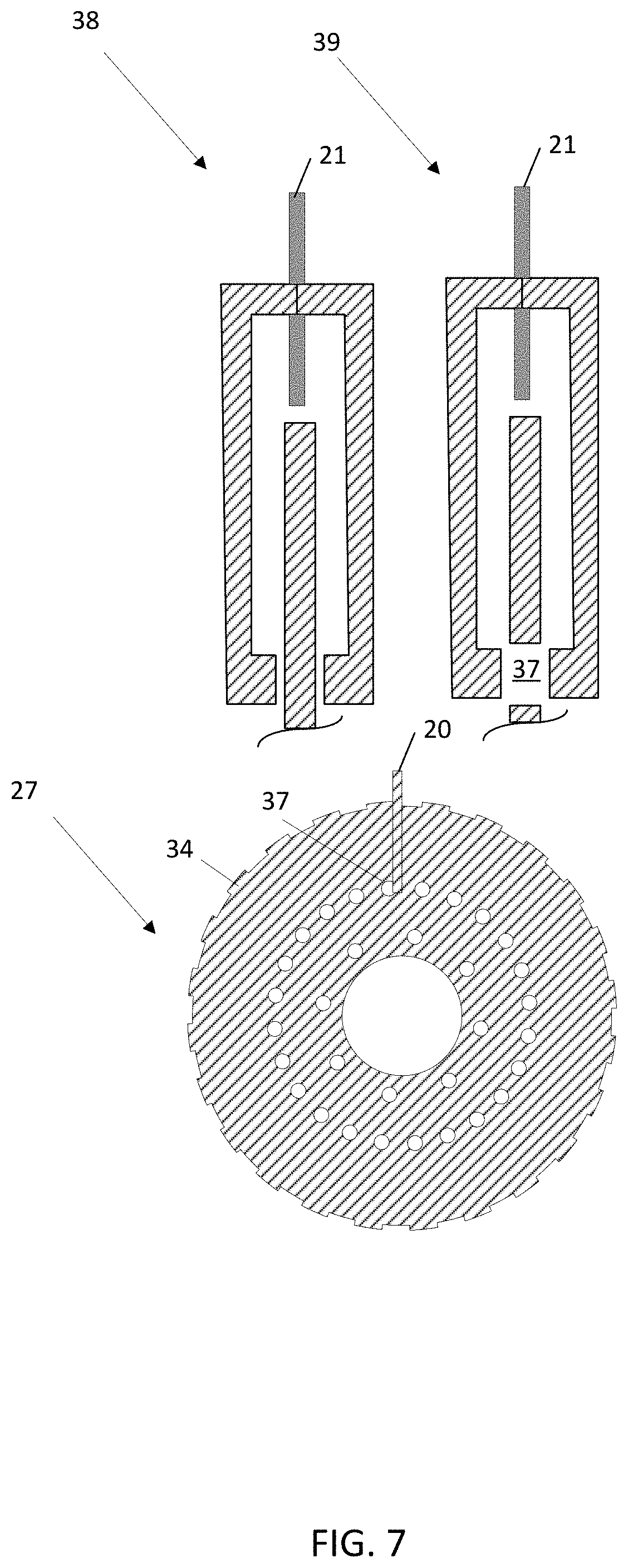 Patent US11777376 Figure 7 – Reluctance sensor for detection of position of a rotor in an electric machine