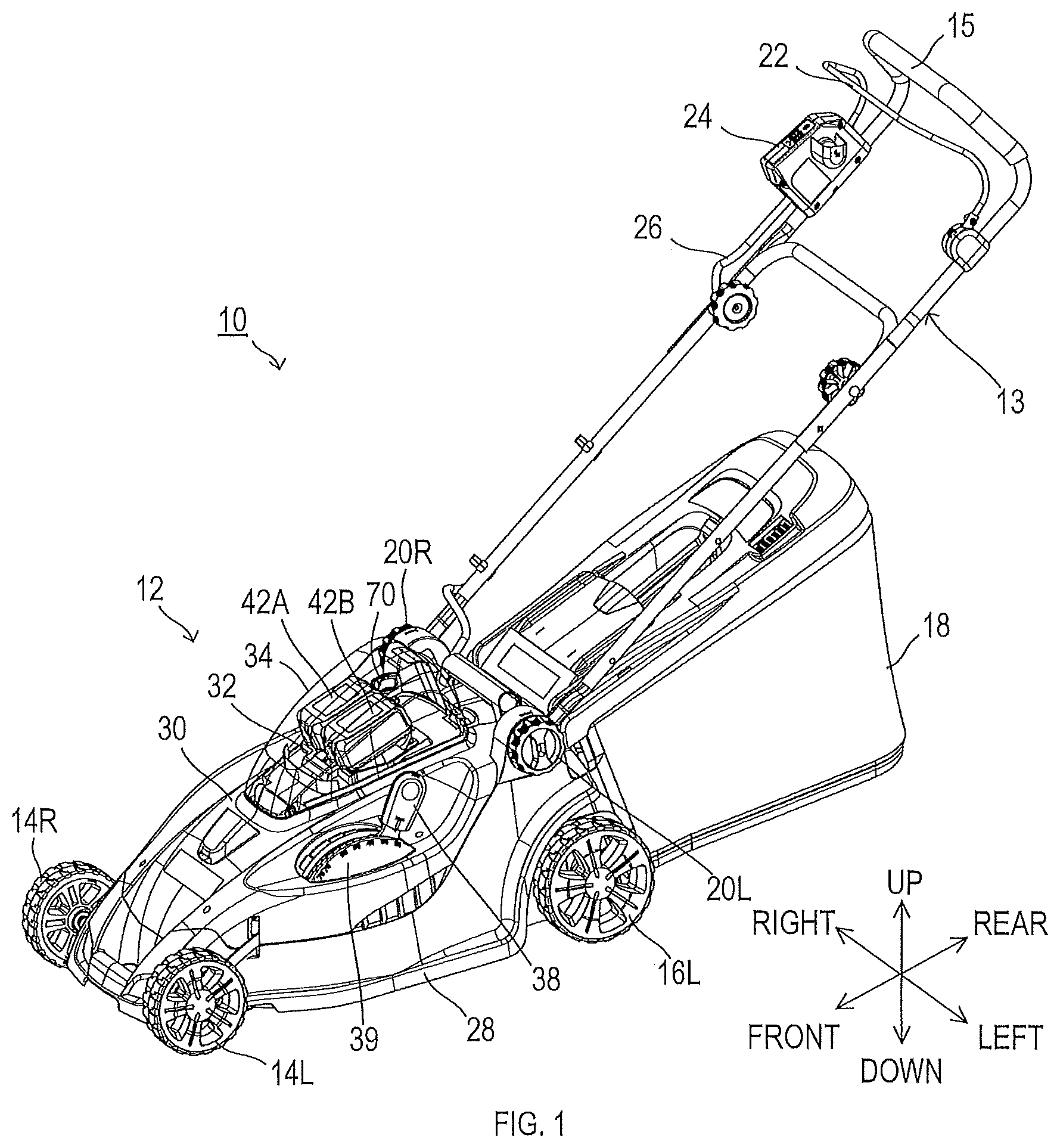 Patent US11777377 Figure 1 – Electric working machine with semiconductor element that completes or interrupts current path to motor
