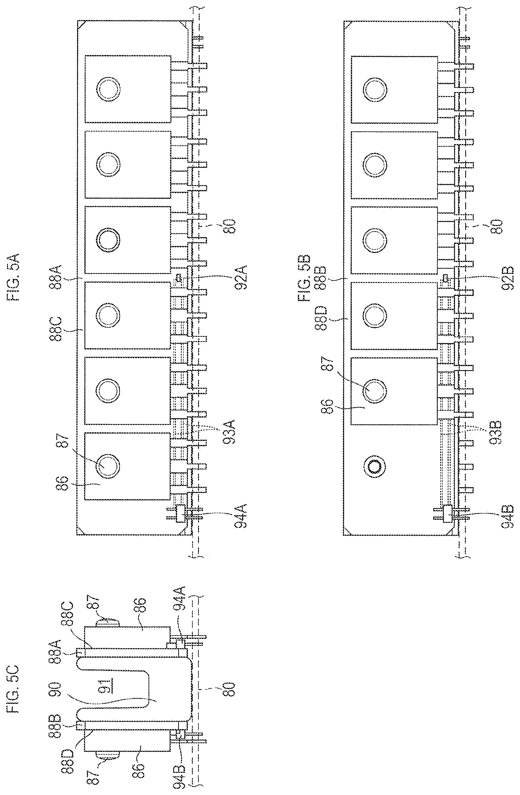 Patent US11777377 Figure 5 – Electric working machine with semiconductor element that completes or interrupts current path to motor