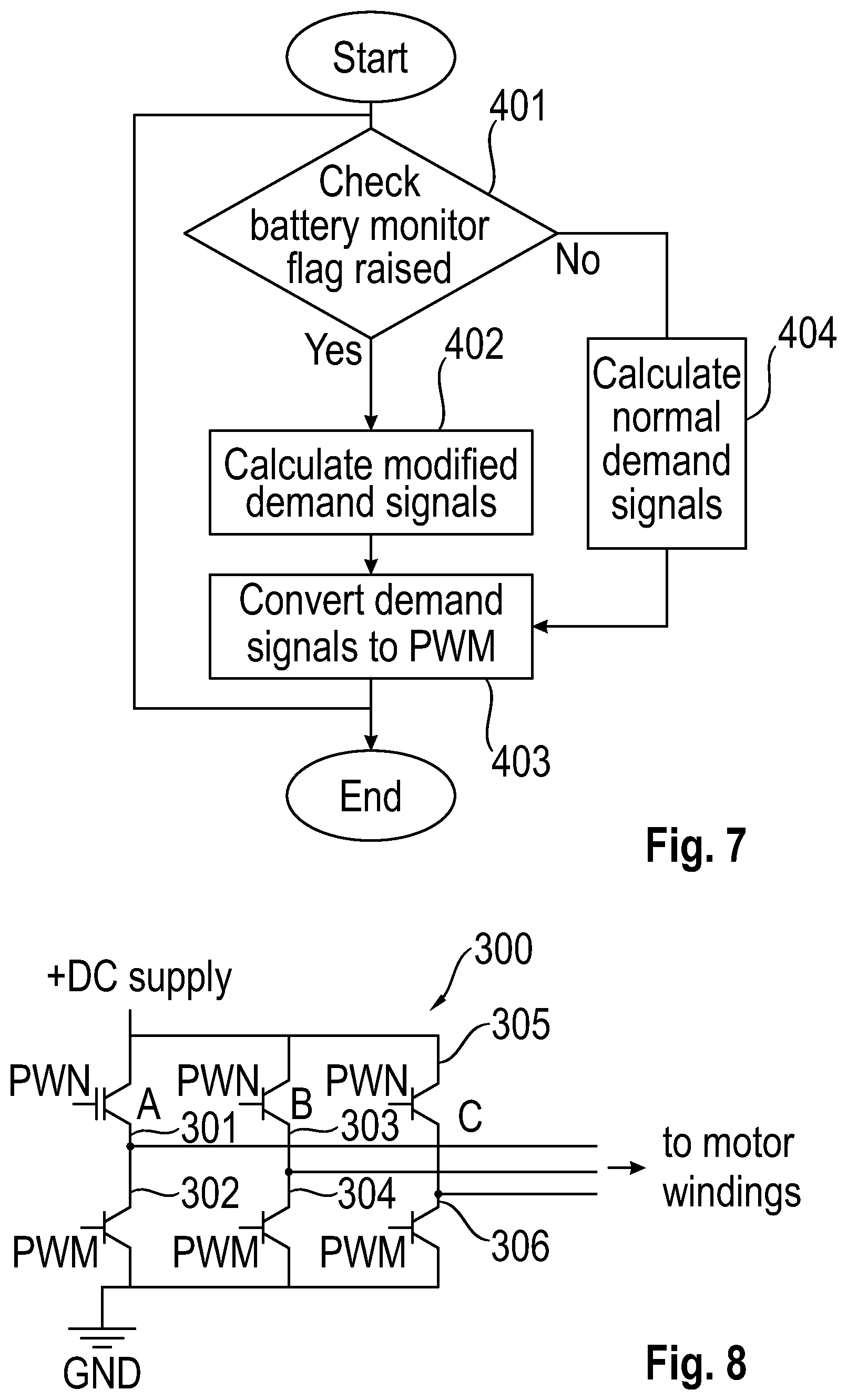 Patent US11777378 Figure 6 – Multi-lane motor circuits