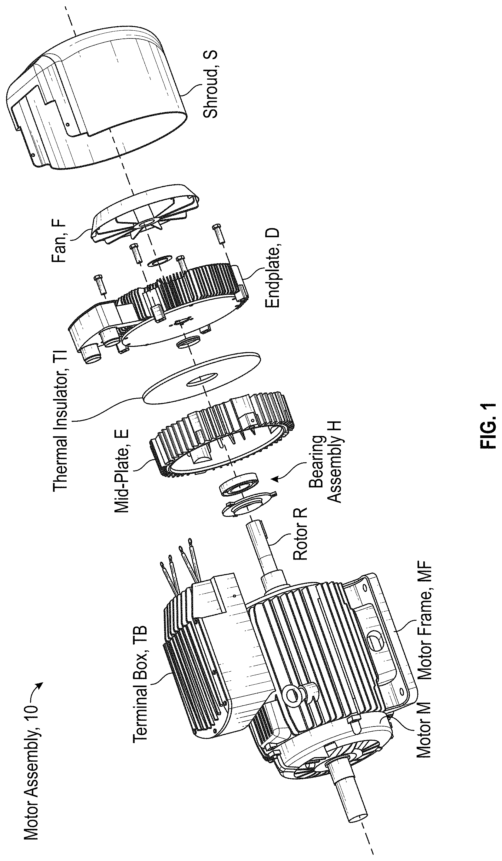 Patent US11777380 Figure 1 – Motor drive unit