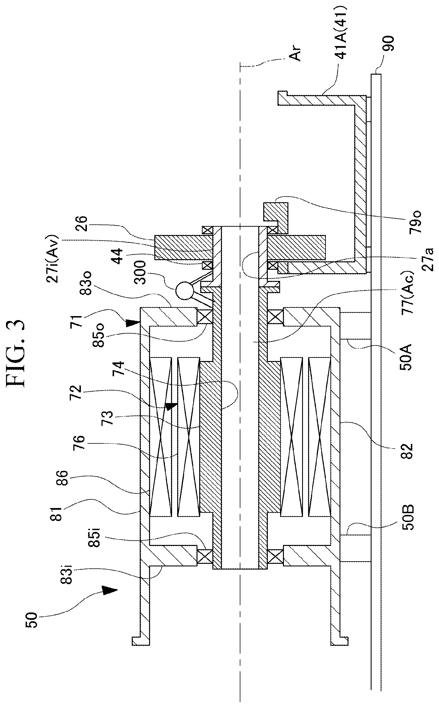 Patent US11777383 Figure 3 – Method for manufacturing variable speed accelerator and method for connecting shaft jig