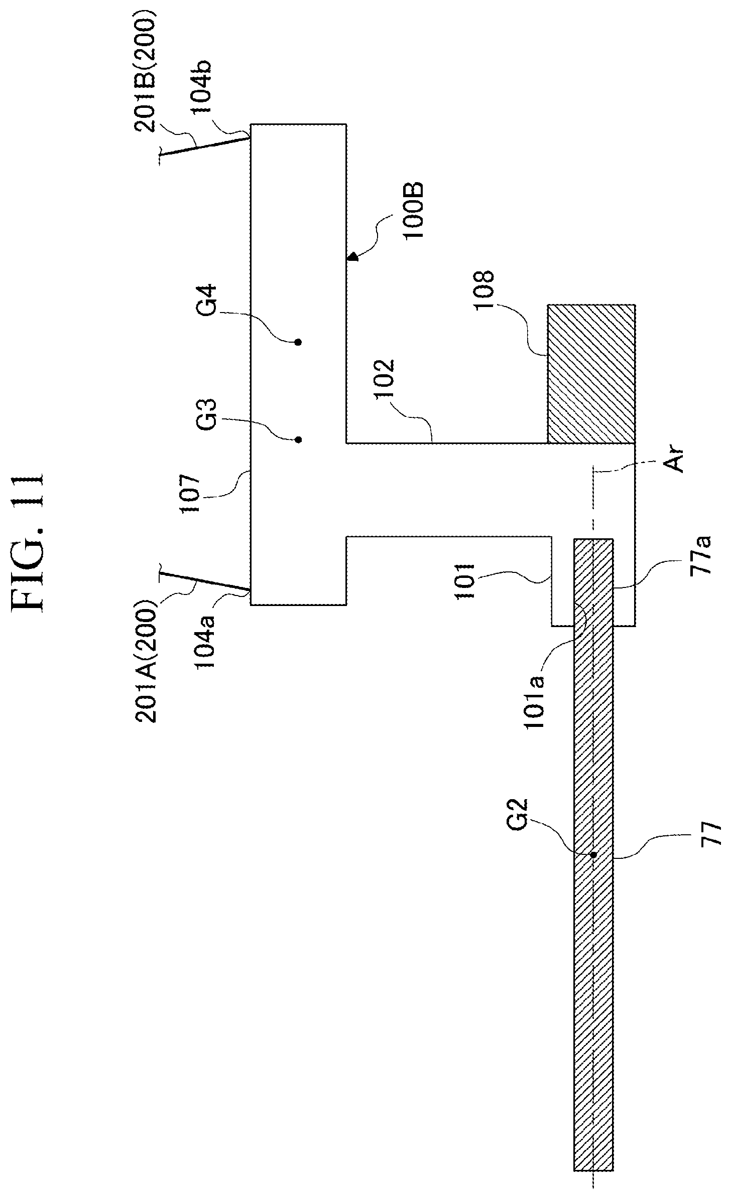 Patent US11777383 Figure 11 – Method for manufacturing variable speed accelerator and method for connecting shaft jig