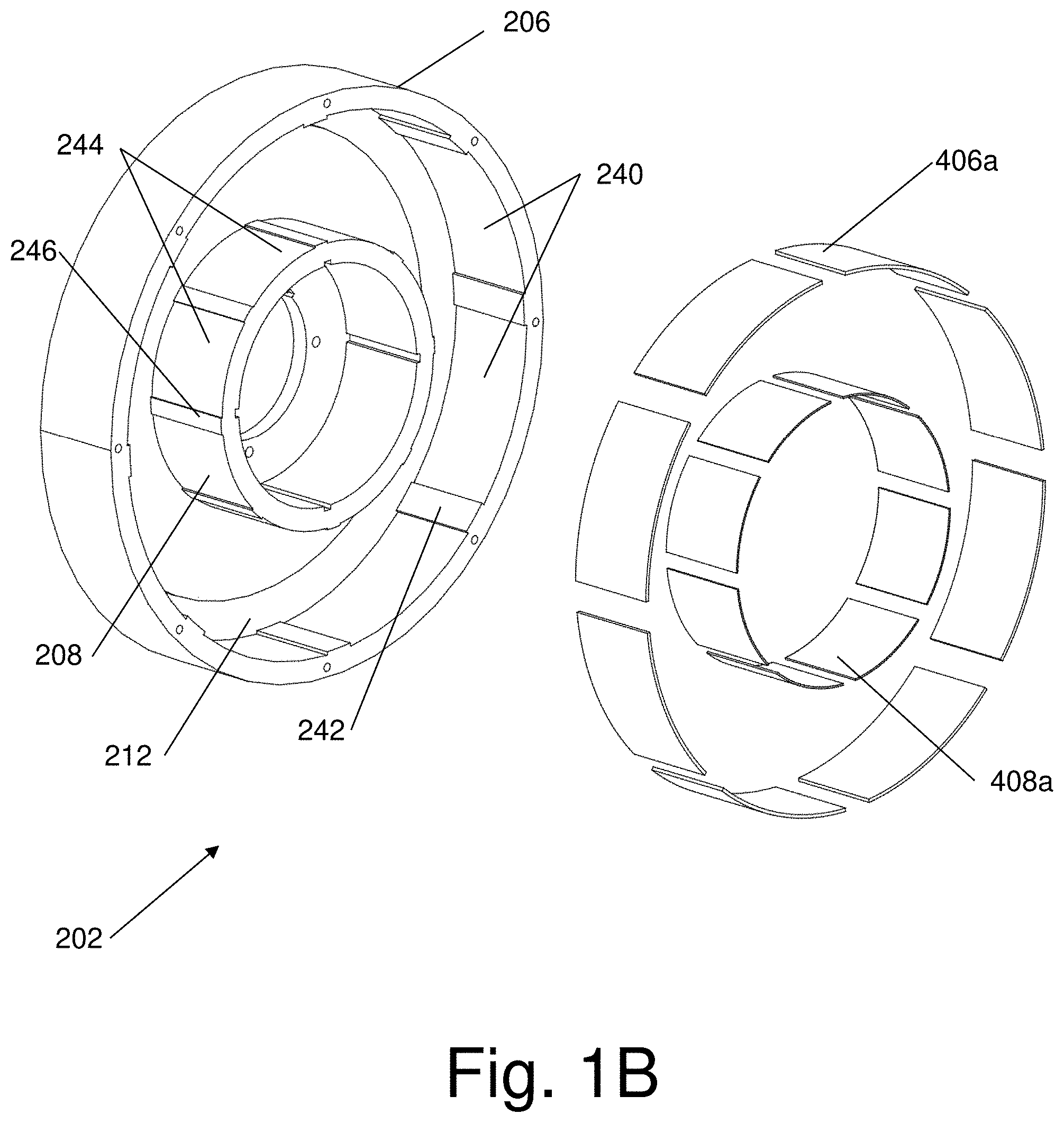 Patent US11777386 Figure 2 – System and method for an electric motor/generator with a multi-layer stator/rotor assembly