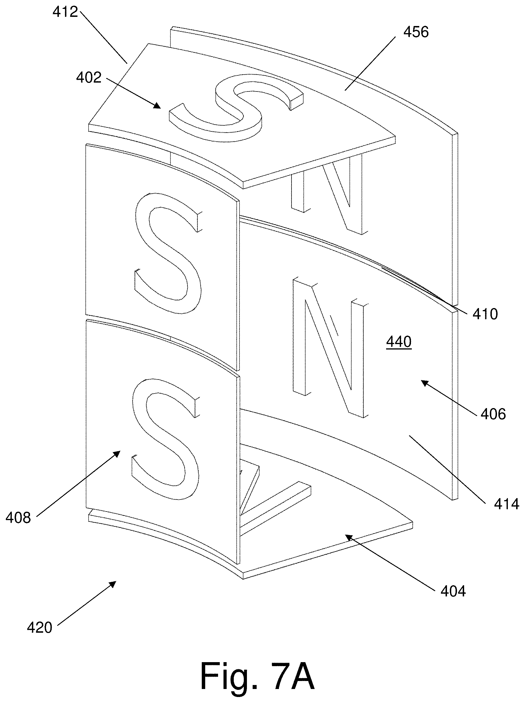 Patent US11777386 Figure 11 – System and method for an electric motor/generator with a multi-layer stator/rotor assembly