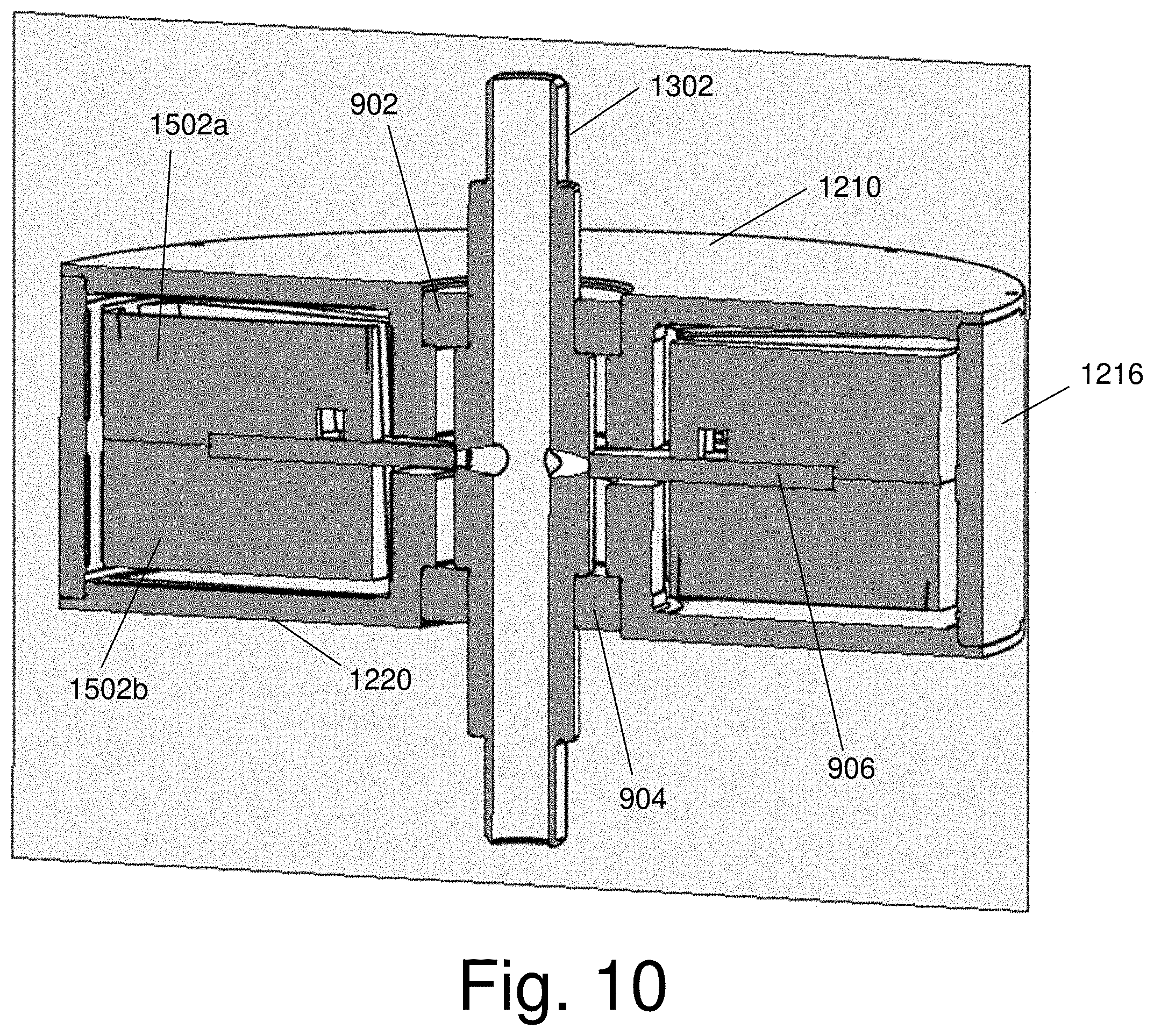 Patent US11777386 Figure 17 – System and method for an electric motor/generator with a multi-layer stator/rotor assembly