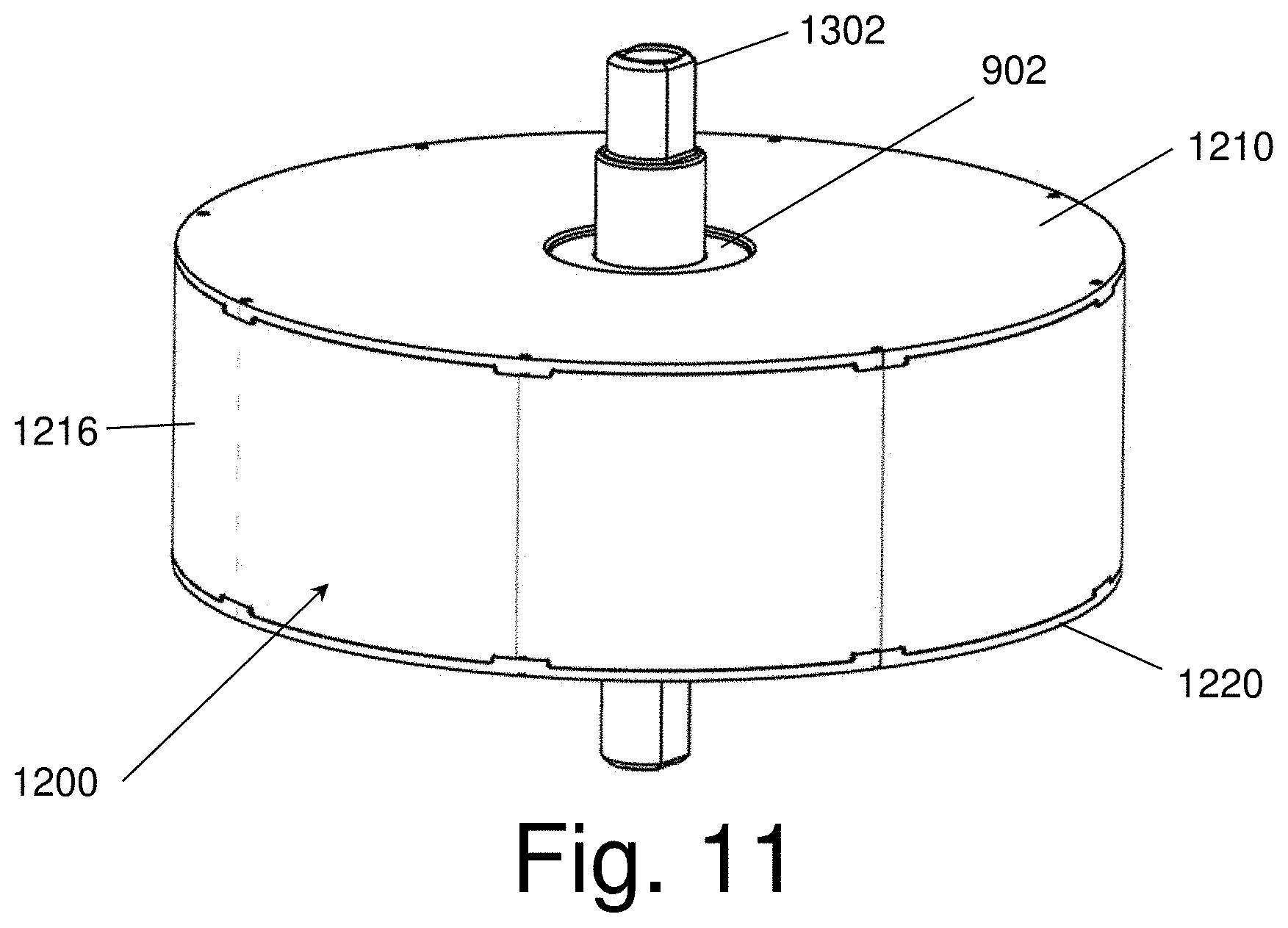 Patent US11777386 Figure 18 – System and method for an electric motor/generator with a multi-layer stator/rotor assembly
