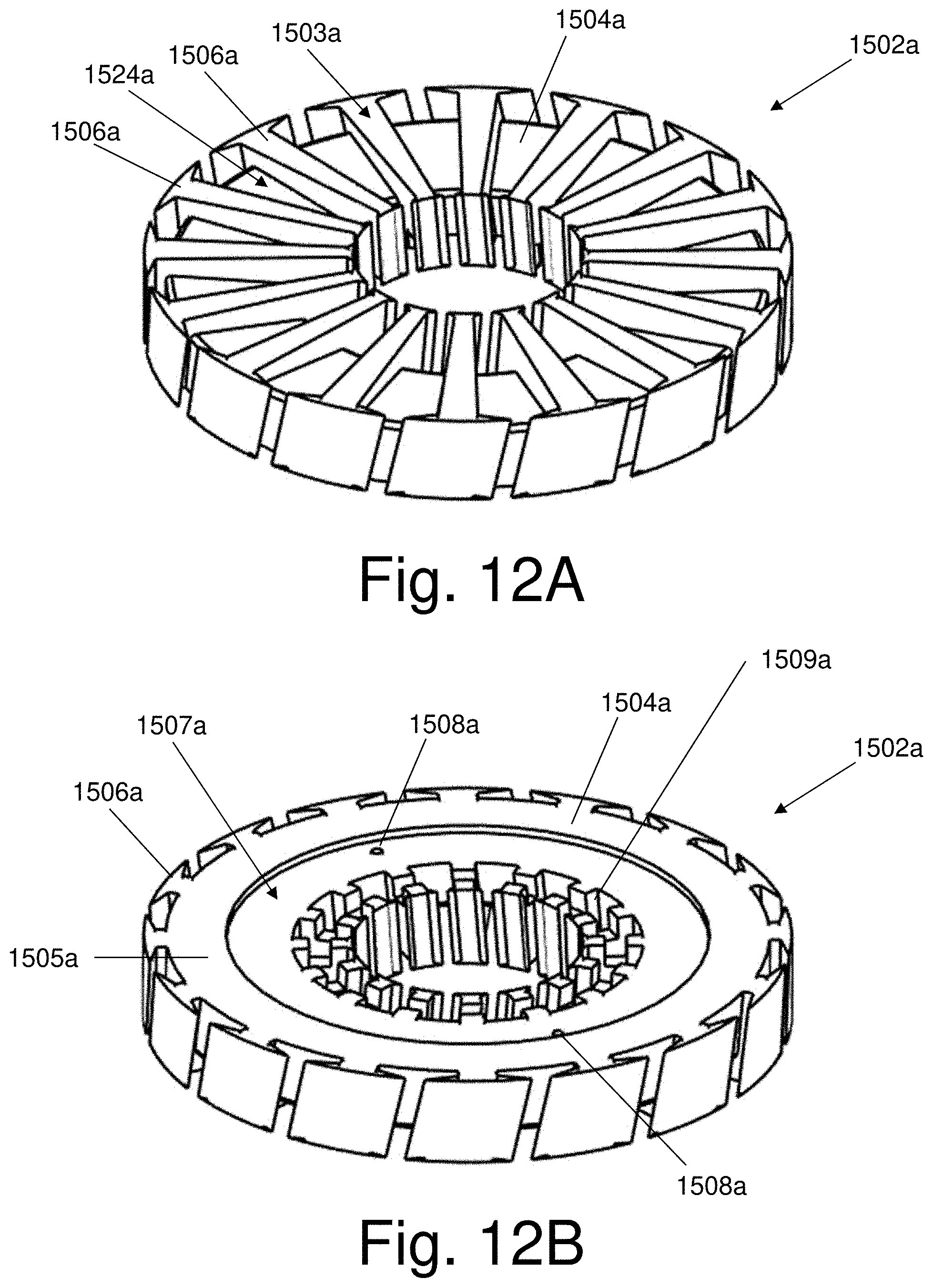 Patent US11777386 Figure 19 – System and method for an electric motor/generator with a multi-layer stator/rotor assembly