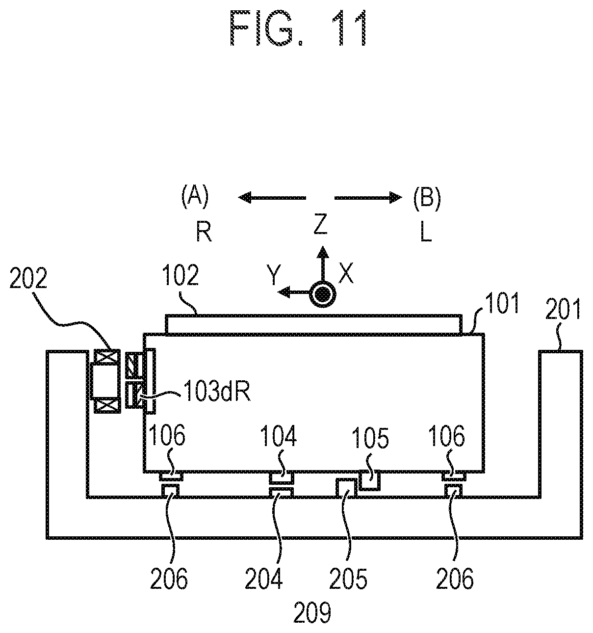 Patent US11777388 Figure 13 – Transport system, mover, control apparatus, and control method