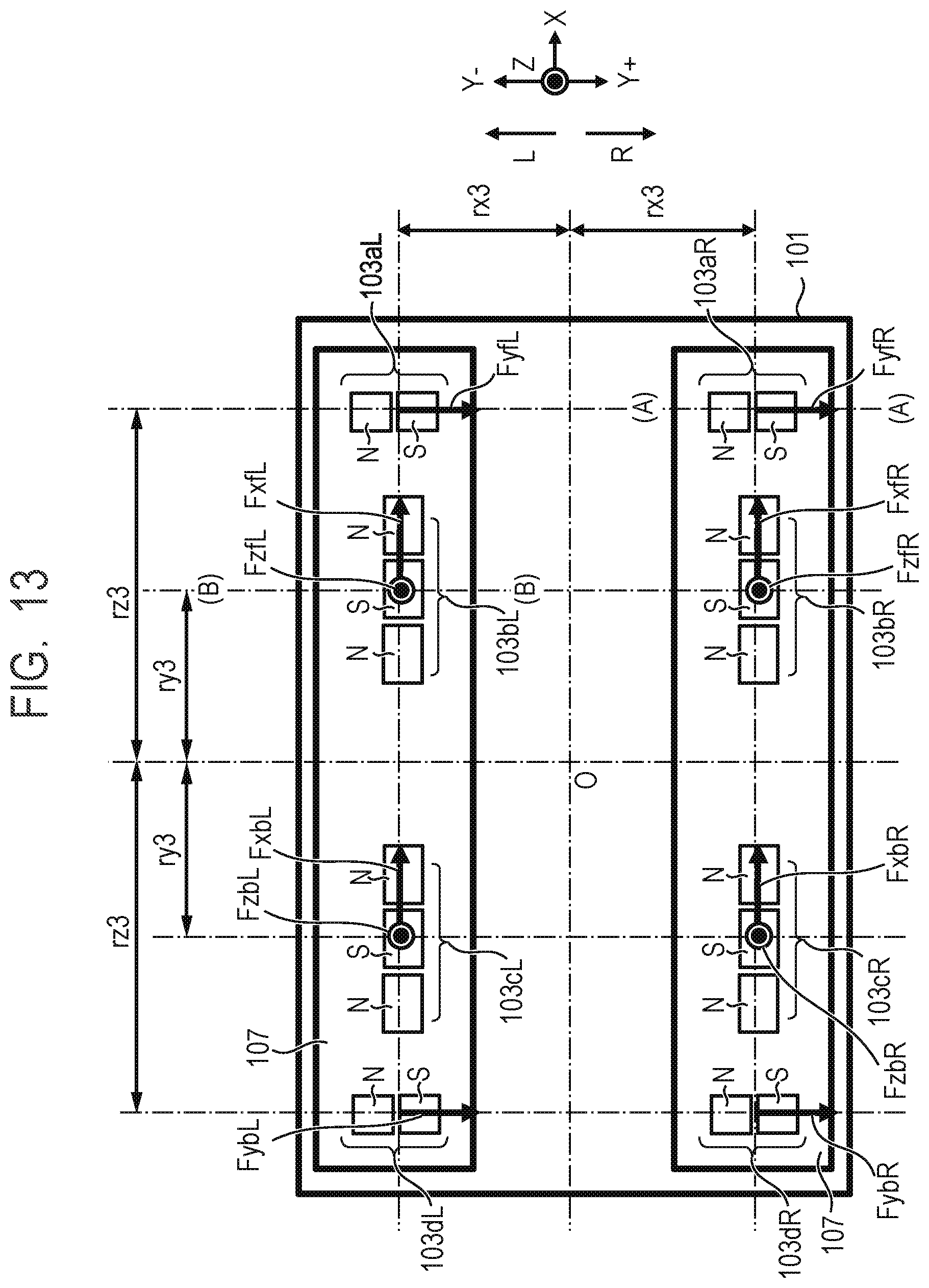 Patent US11777388 Figure 15 – Transport system, mover, control apparatus, and control method