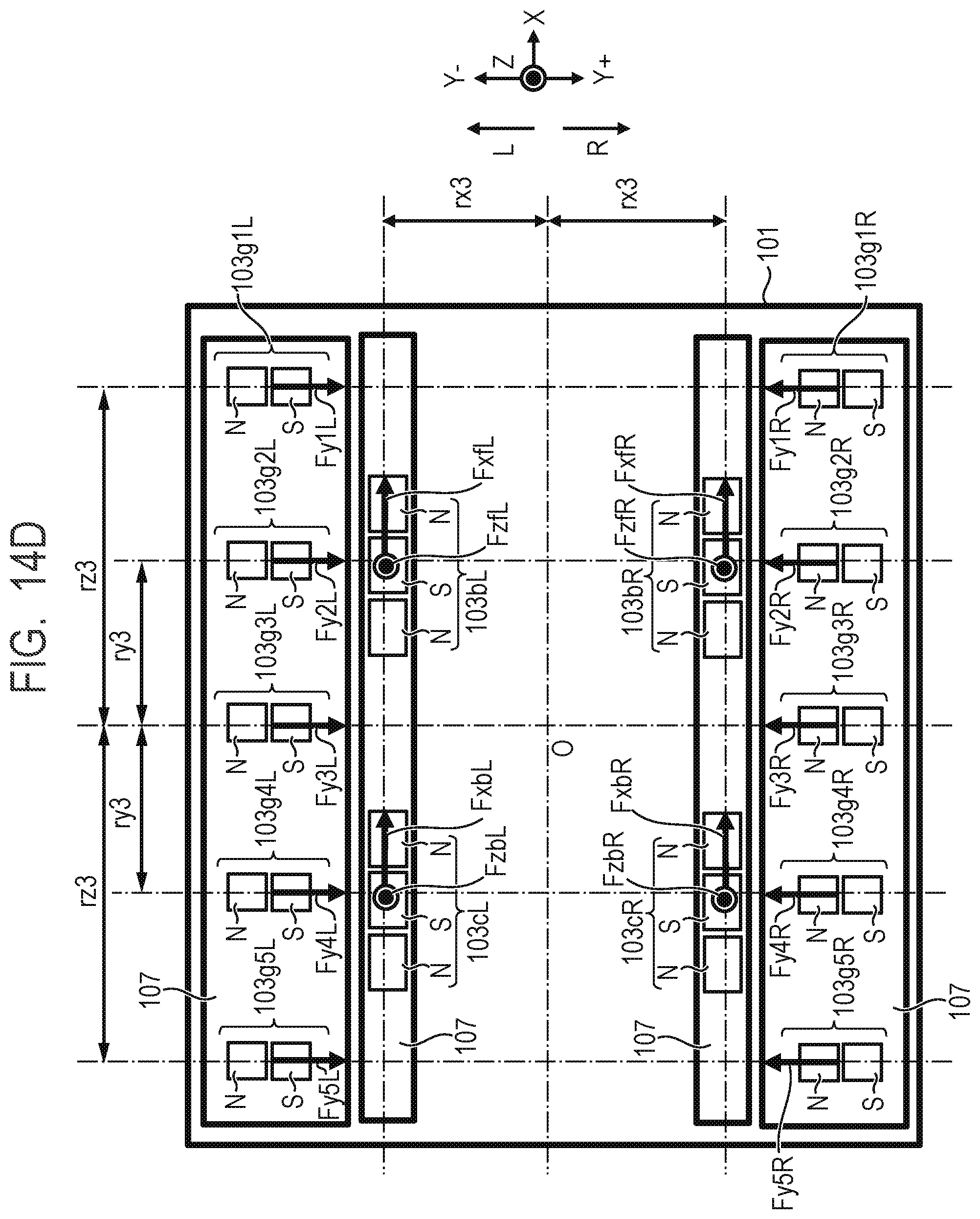 Patent US11777388 Figure 19 – Transport system, mover, control apparatus, and control method