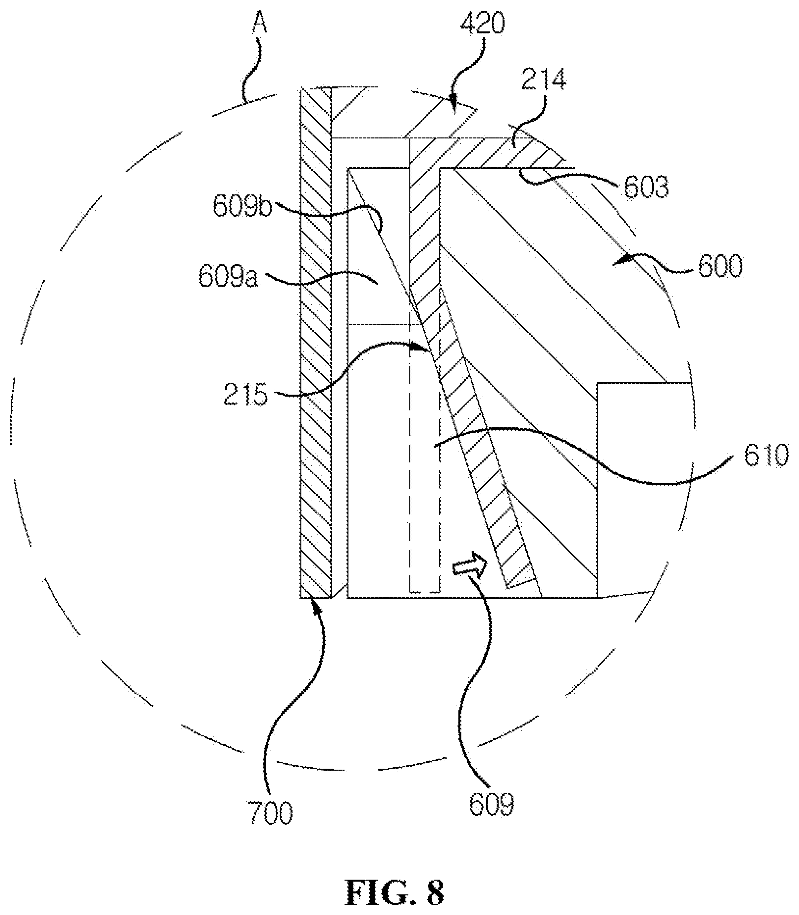 Patent US11777389 Figure 8 – Voice coil motor