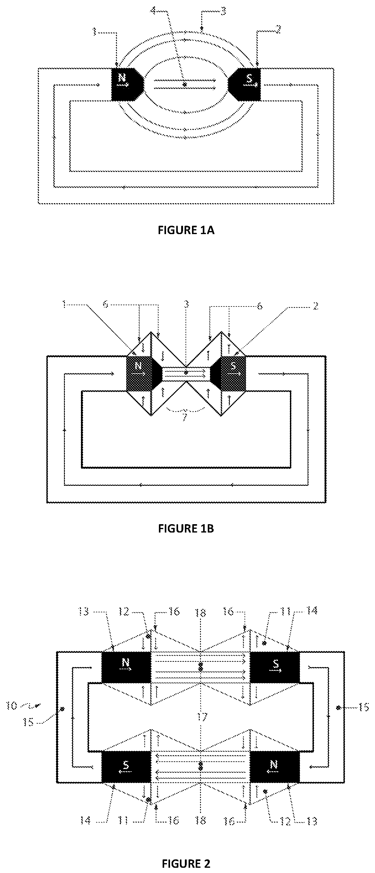 Patent US11777391 Figure 1 – Methods of altering eddy current interactions