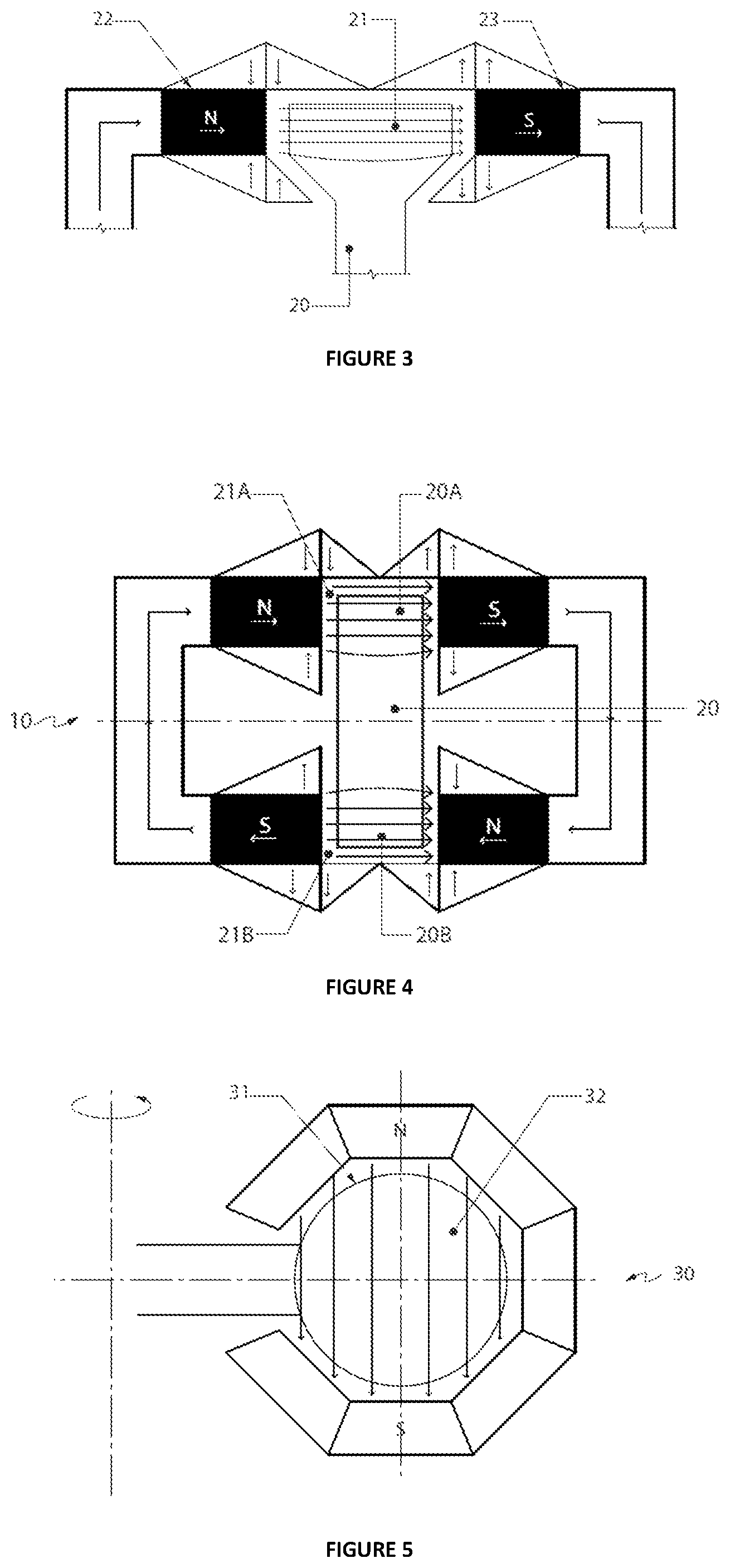 Patent US11777391 Figure 2 – Methods of altering eddy current interactions