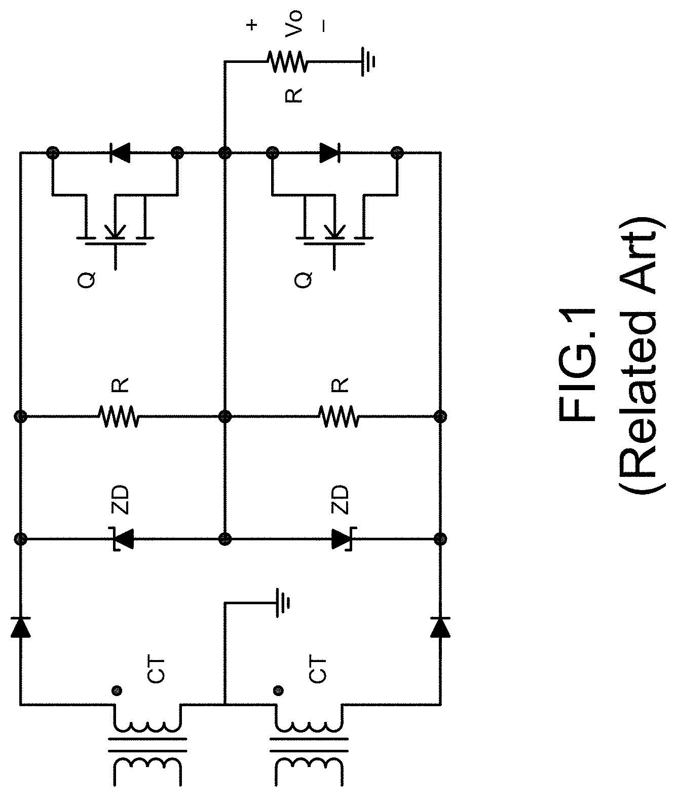 Patent US11777393 Figure 1 – Current detection circuit and current detection method