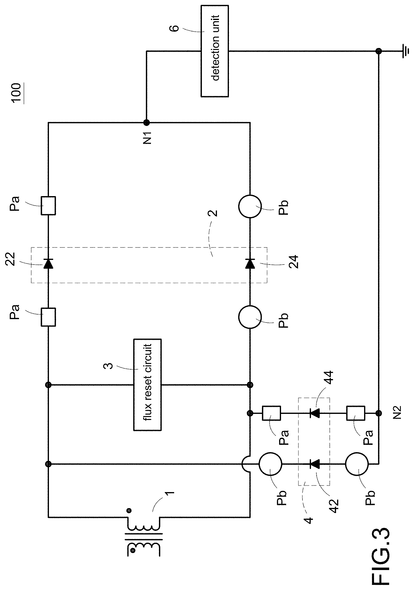 Patent US11777393 Figure 3 – Current detection circuit and current detection method