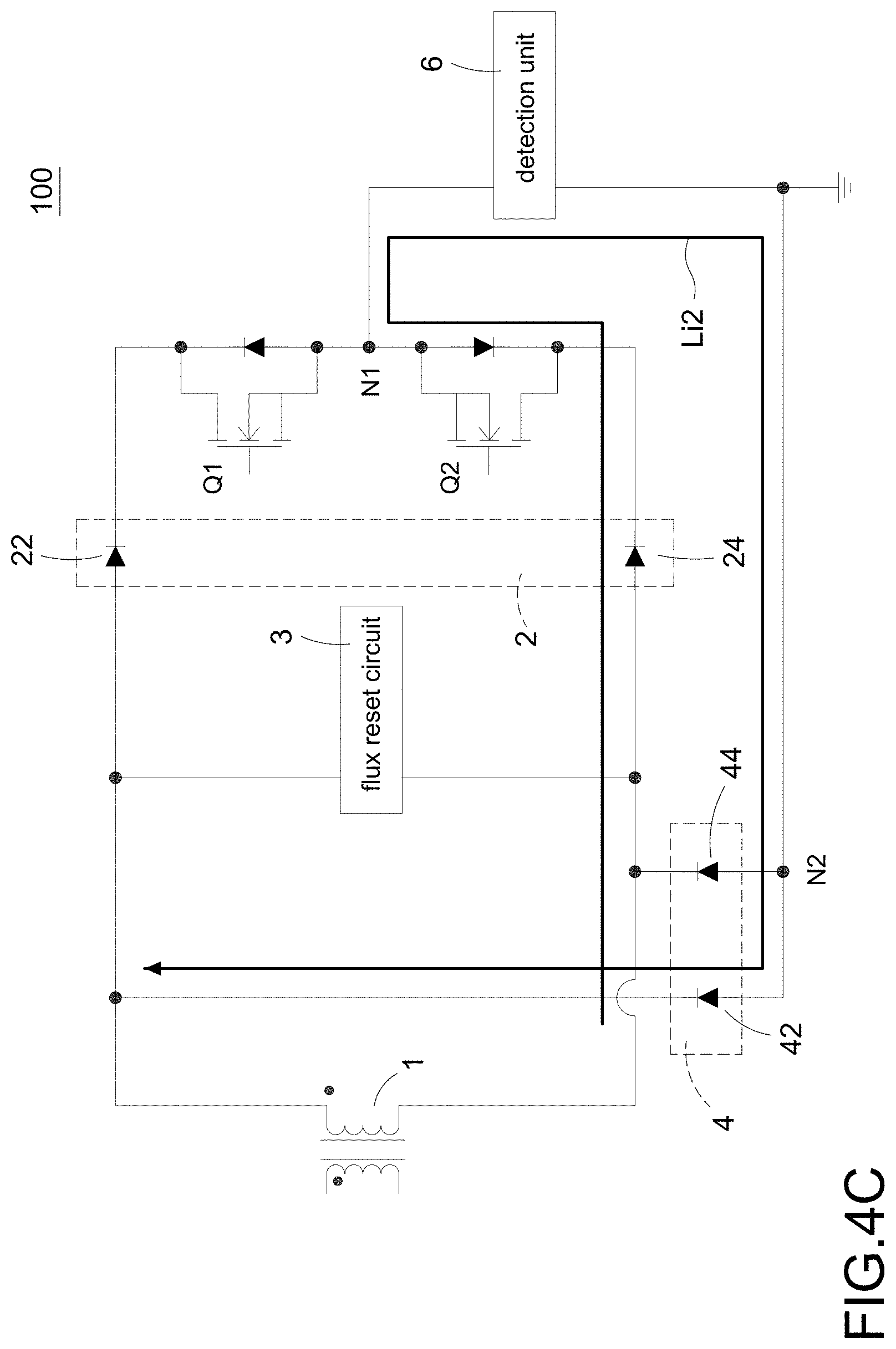 Patent US11777393 Figure 6 – Current detection circuit and current detection method