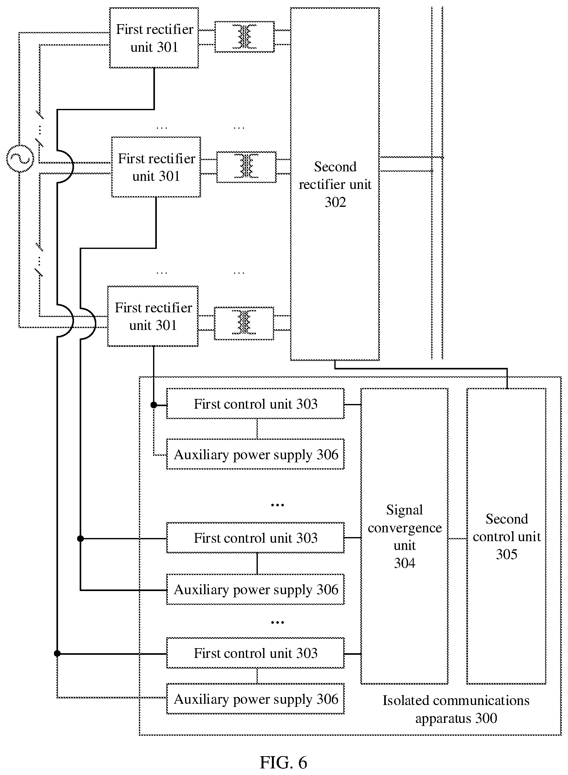 Patent US11777395 Figure 5 – Isolated communications apparatus and power supply system