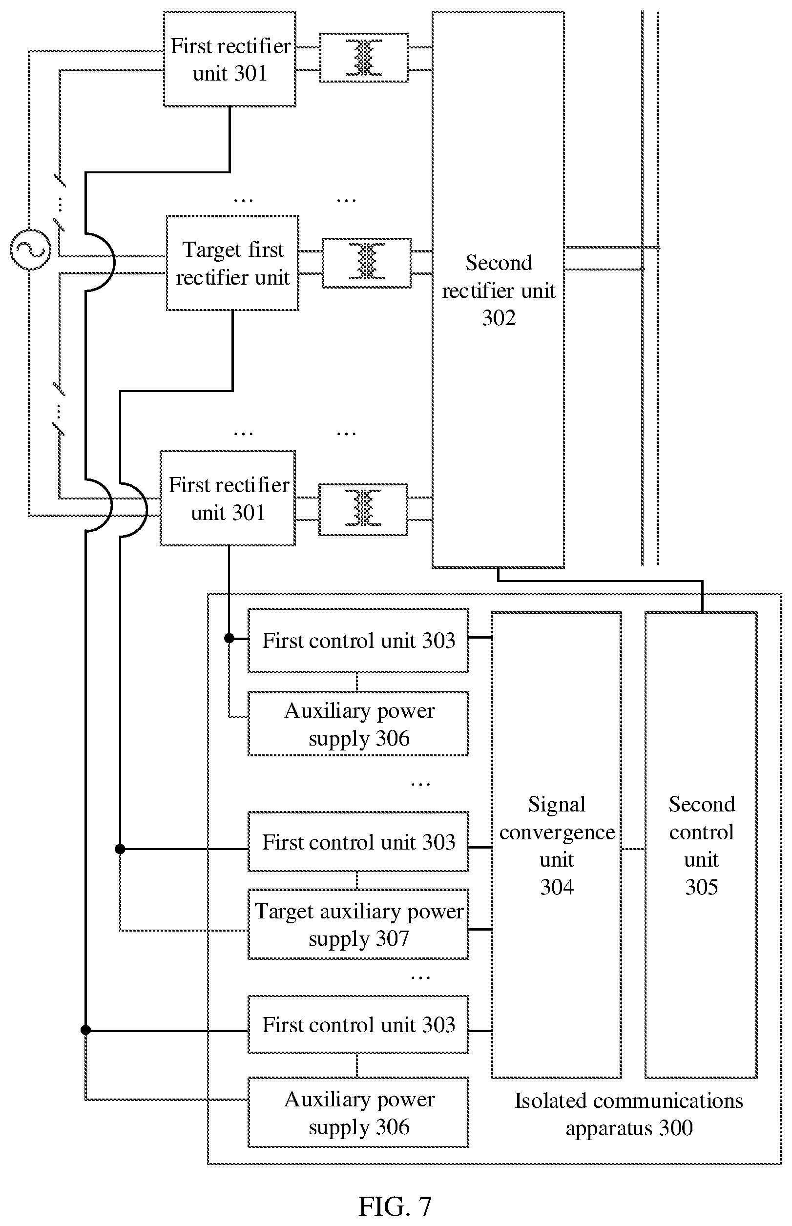 Patent US11777395 Figure 6 – Isolated communications apparatus and power supply system