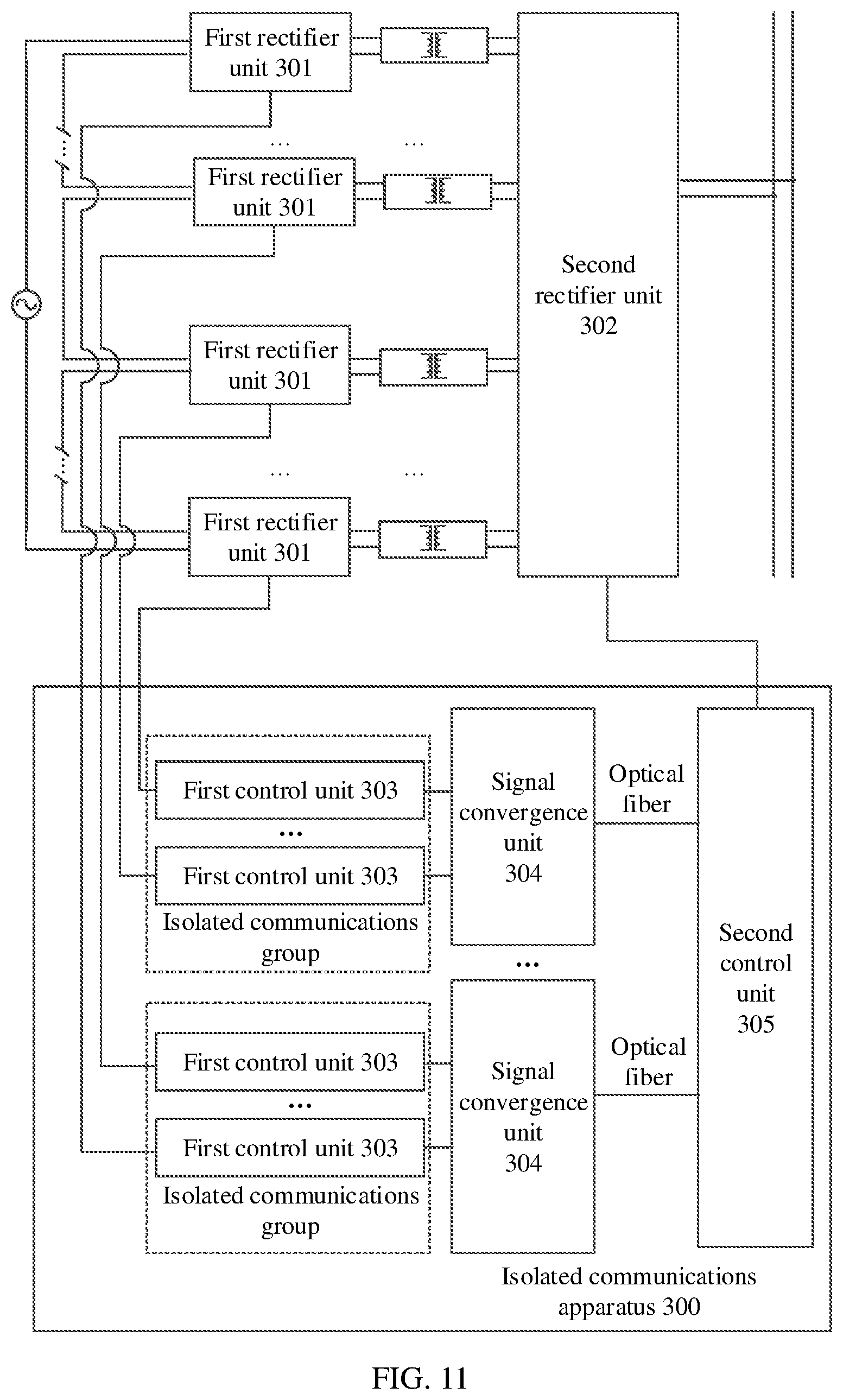 Patent US11777395 Figure 10 – Isolated communications apparatus and power supply system