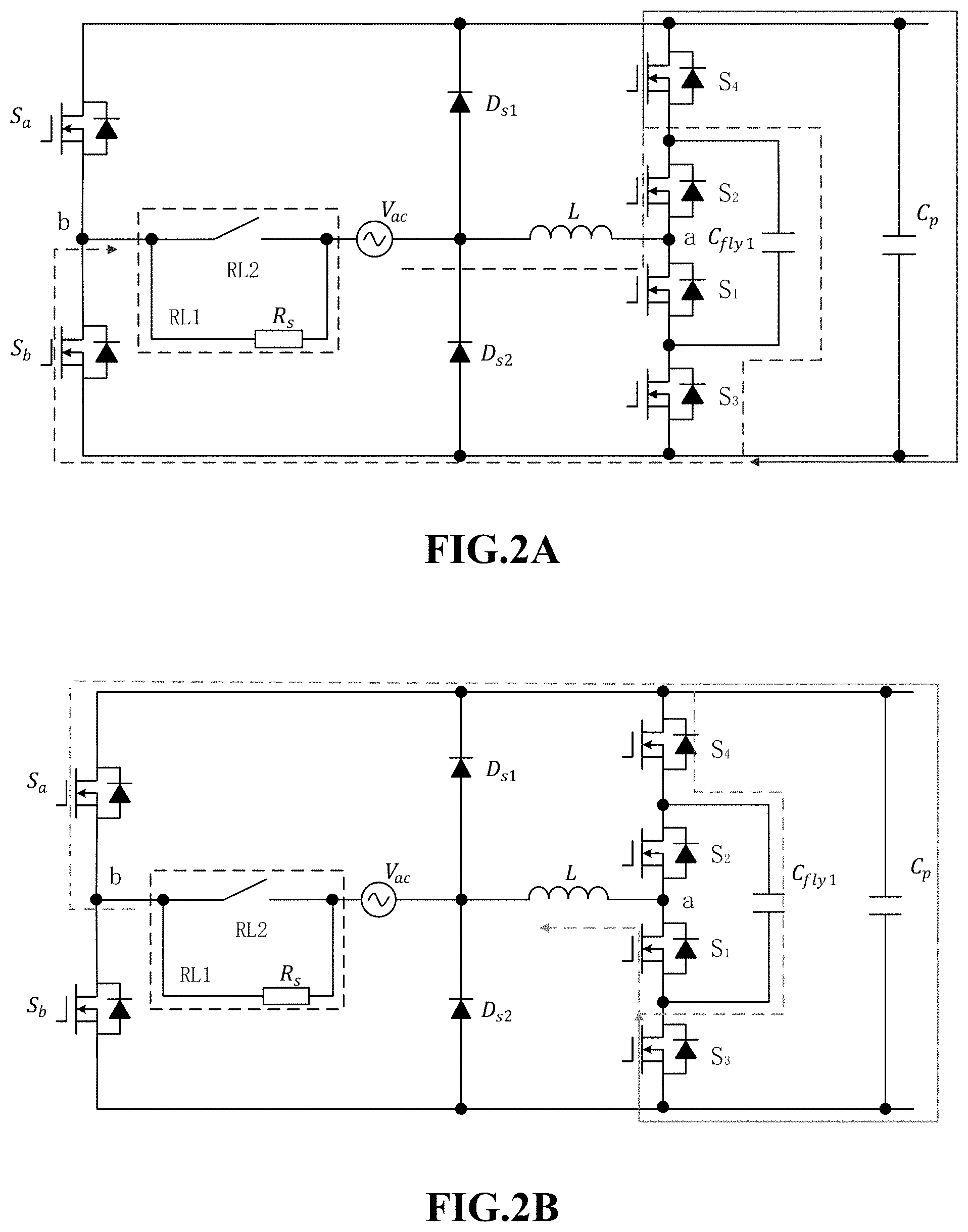 Patent US11777397 Figure 2 – Multilevel conversion circuit having flying capacitor