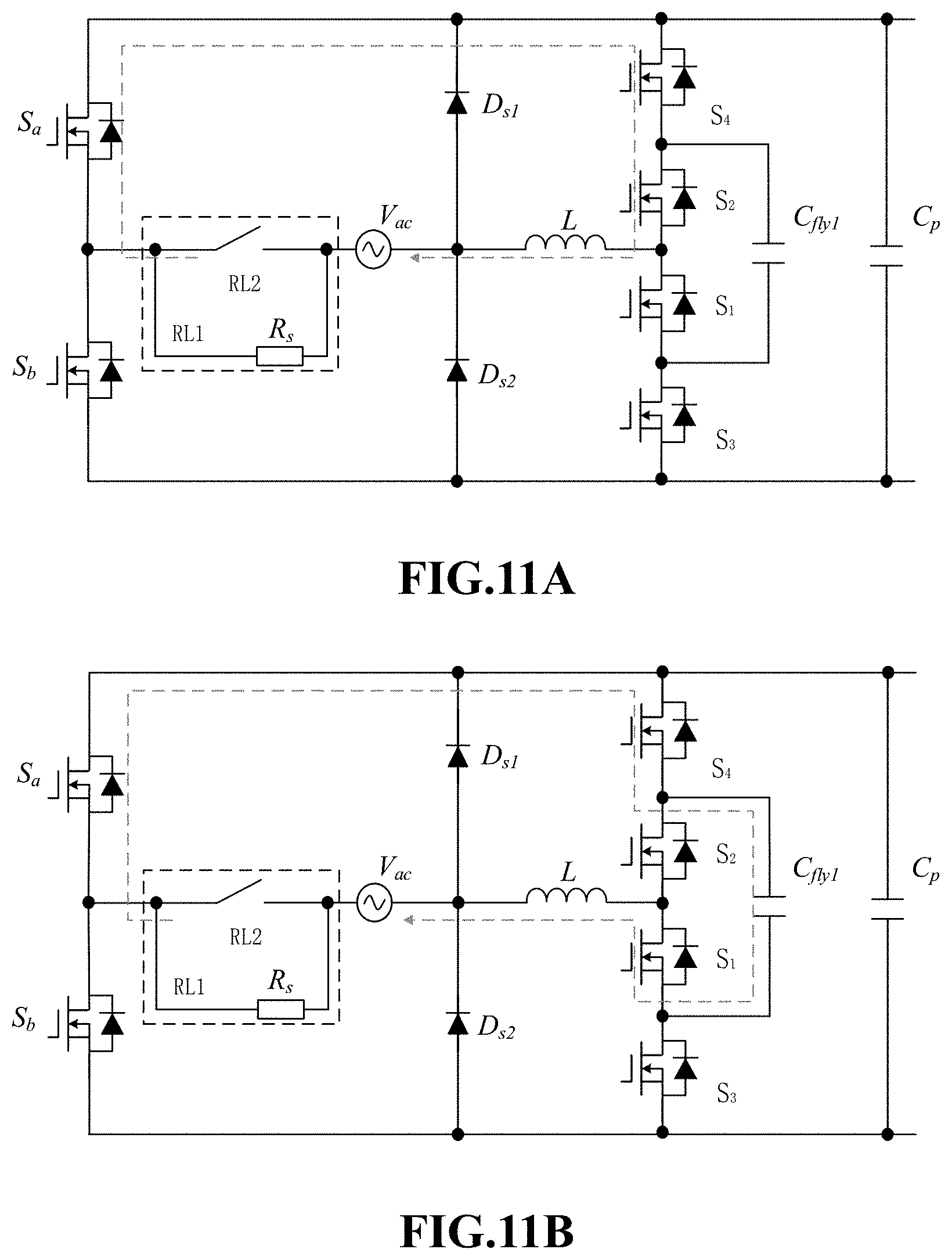 Patent US11777397 Figure 11 – Multilevel conversion circuit having flying capacitor
